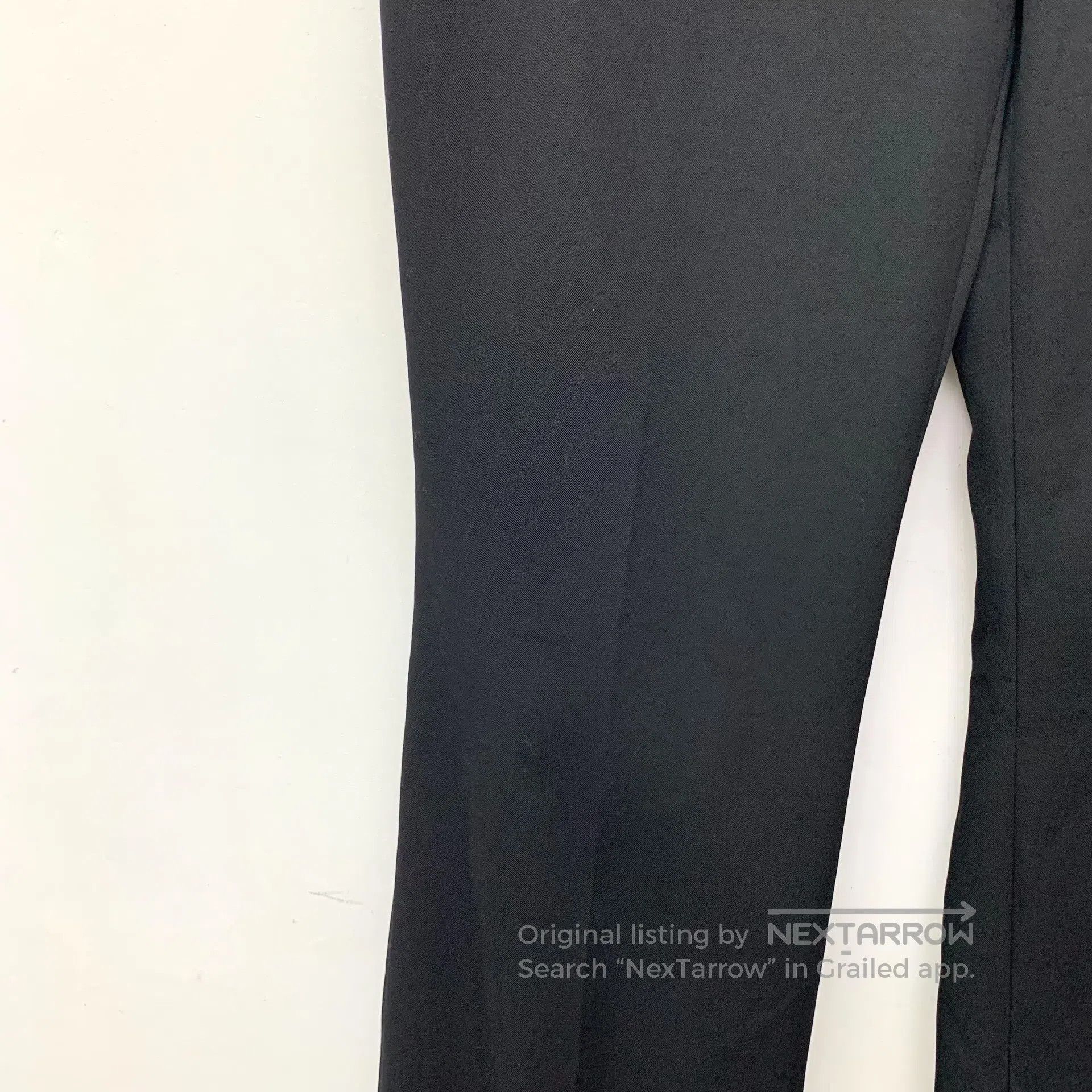 Stella McCartney Stella McCartney size M Black flare wool tailored long tro Size US 27 - 4 Thumbnail