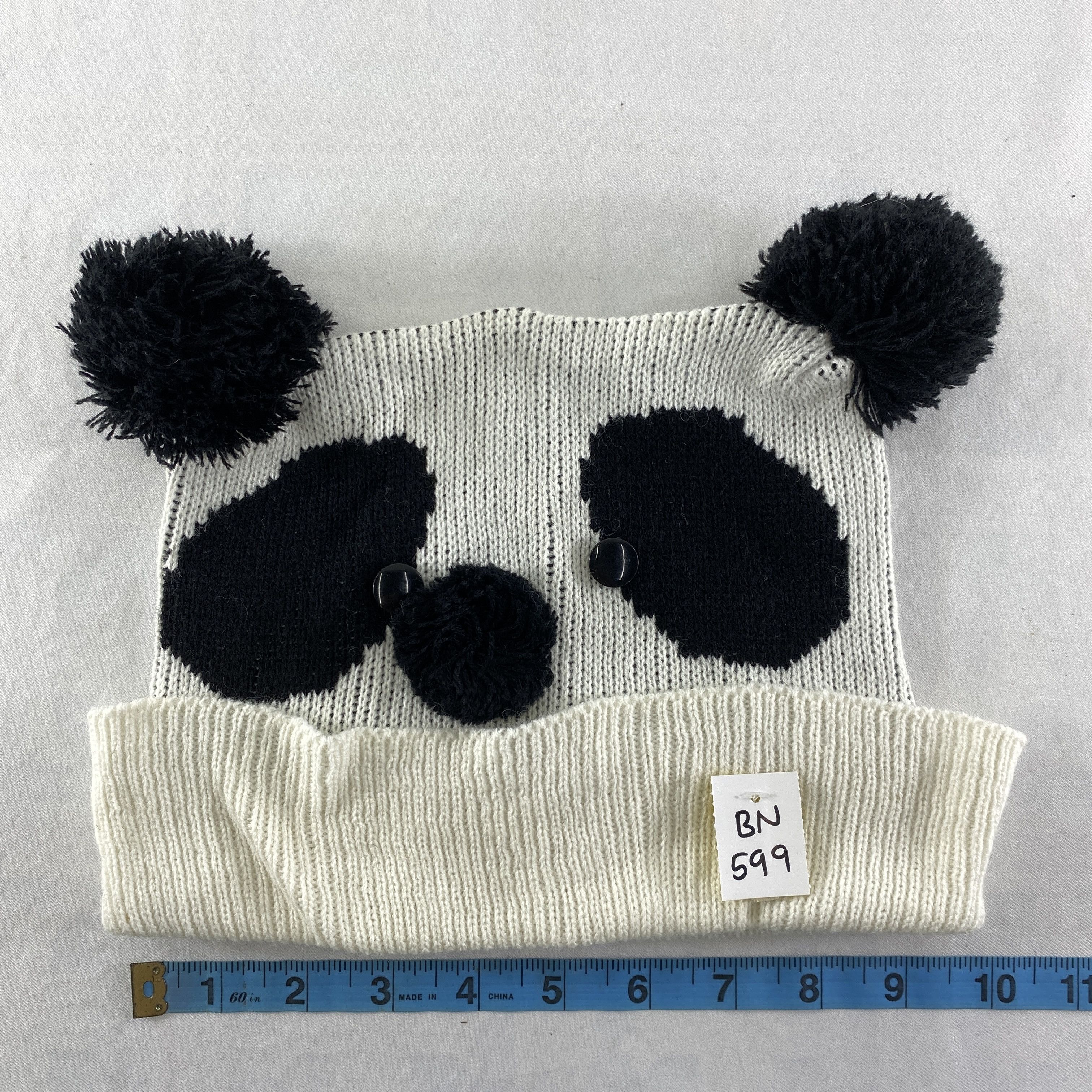 Japanese Brand Panda Animal Design Snow Cap Hat Beanie -BN599 Size ONE SIZE - 4 Thumbnail