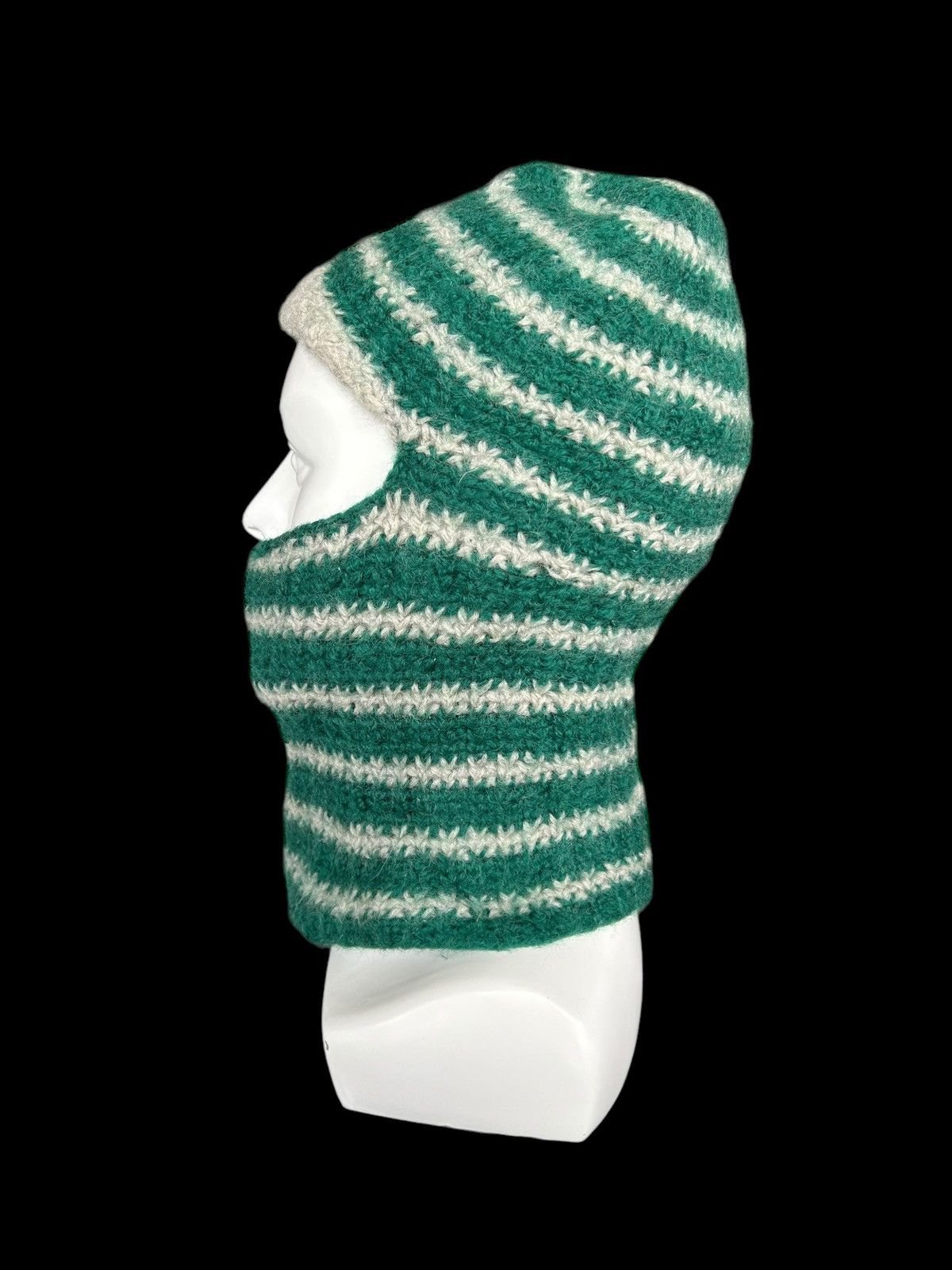 Japanese Brand × Kapital × Vintage Balaclava Masked Crochet Knitted Handmade Rare ☠️☠️ Size ONE SIZE - 2 Thumbnail