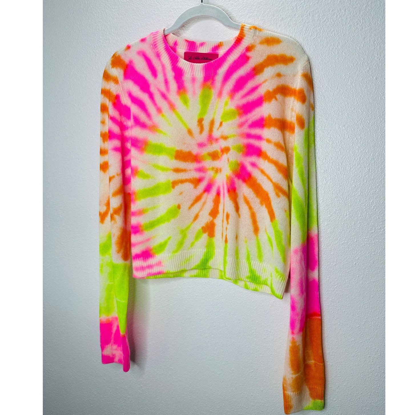 The Elder Statesman NWT The Elder Statesman Cashmere Spiral Crew Sweater L Size L / US 10 / IT 46 - 4 Thumbnail