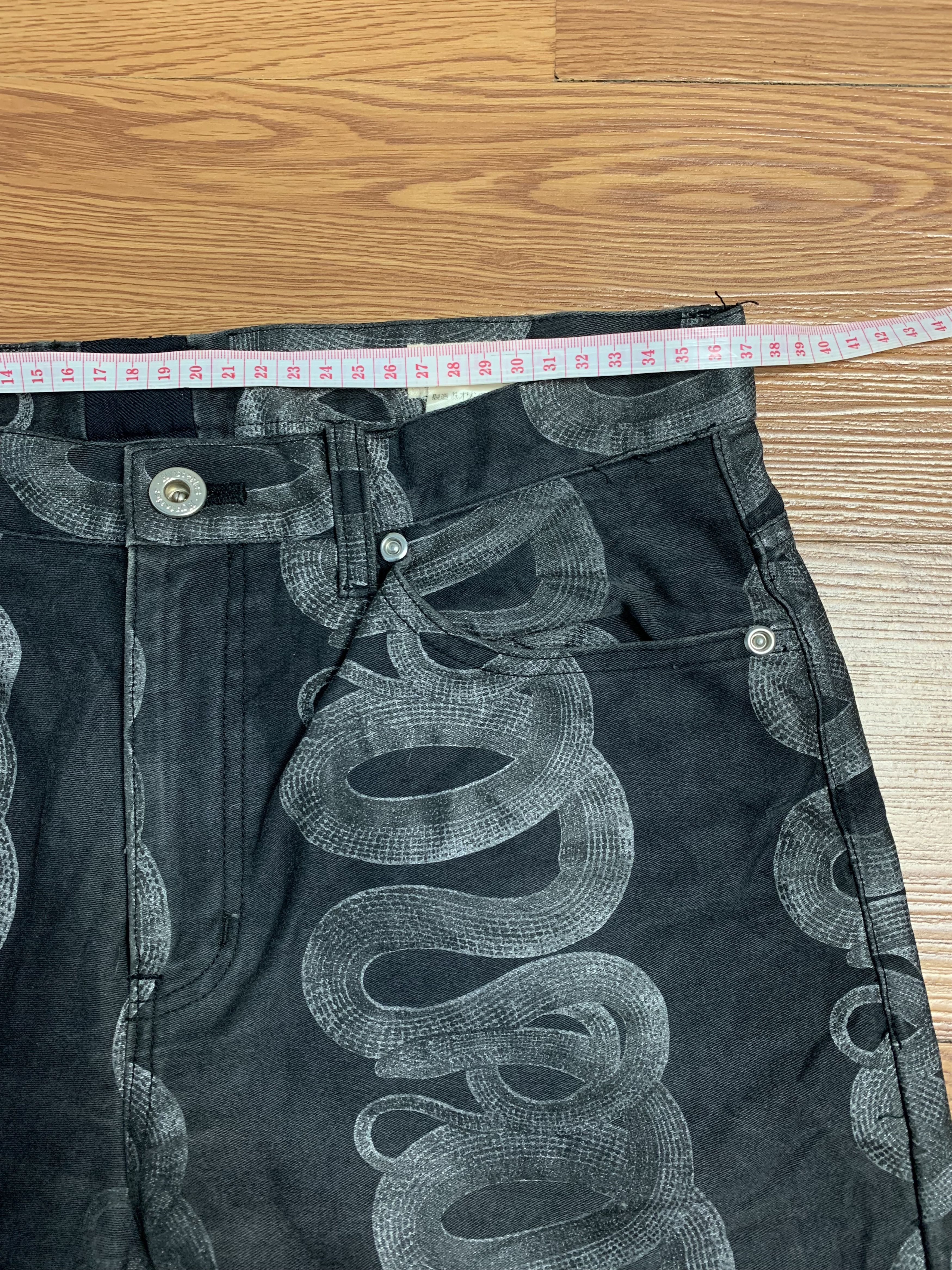 Hysteric Glamour Archive 90s Hysteric Glamour Snake Pants Size US 28 / EU 44 - 15 Thumbnail
