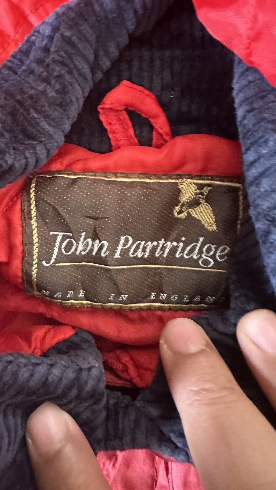 Designer VINTAGE JOHN PARTRIDGE MADE IN ENGLAND JACKET Size US XXL / EU 58 / 5 - 7 Thumbnail