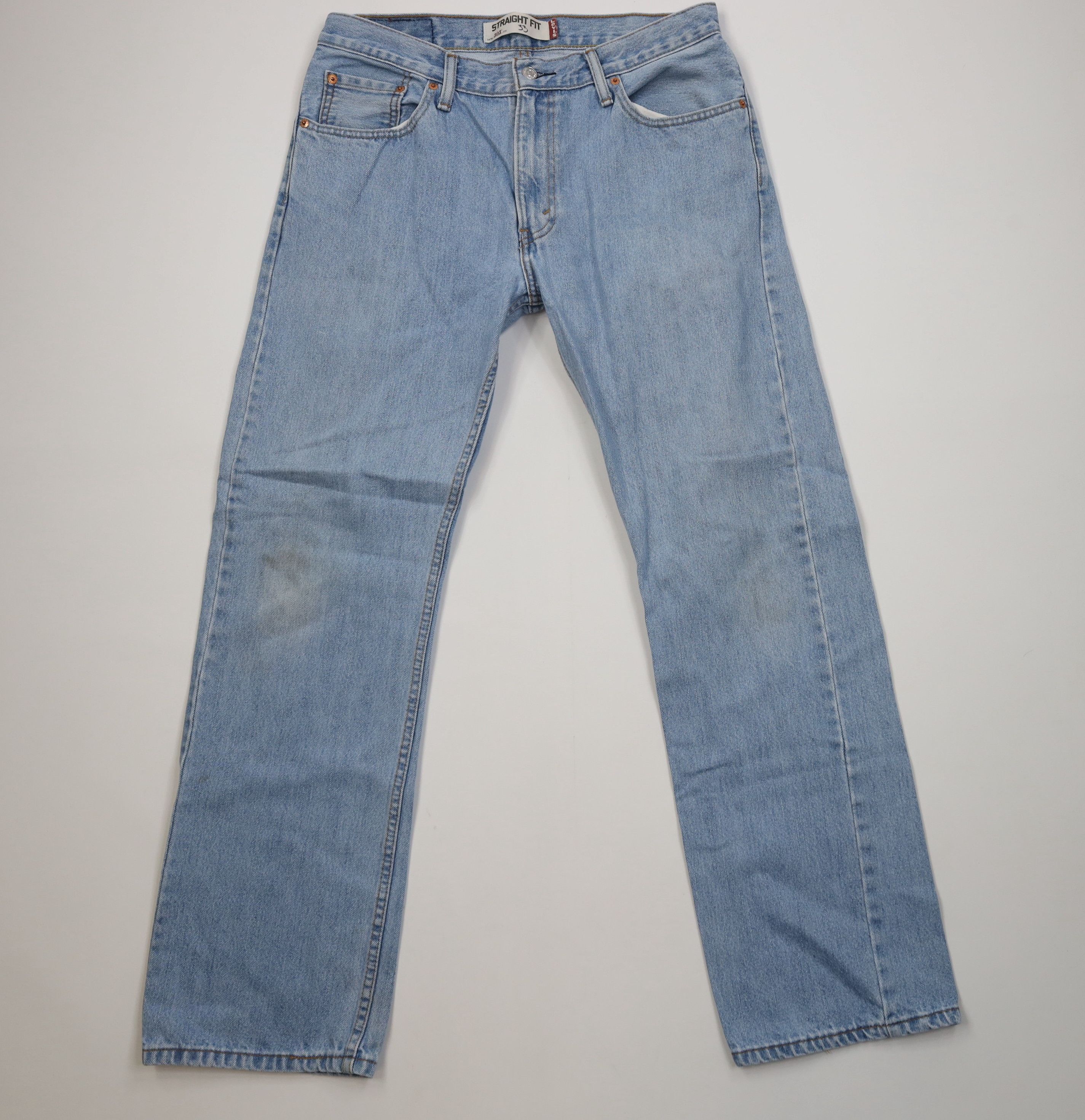 Levi's Vintage Y2K Levis 505 Regular Fit Straight Leg Denim Jeans Size US 33 - 1 Thumbnail