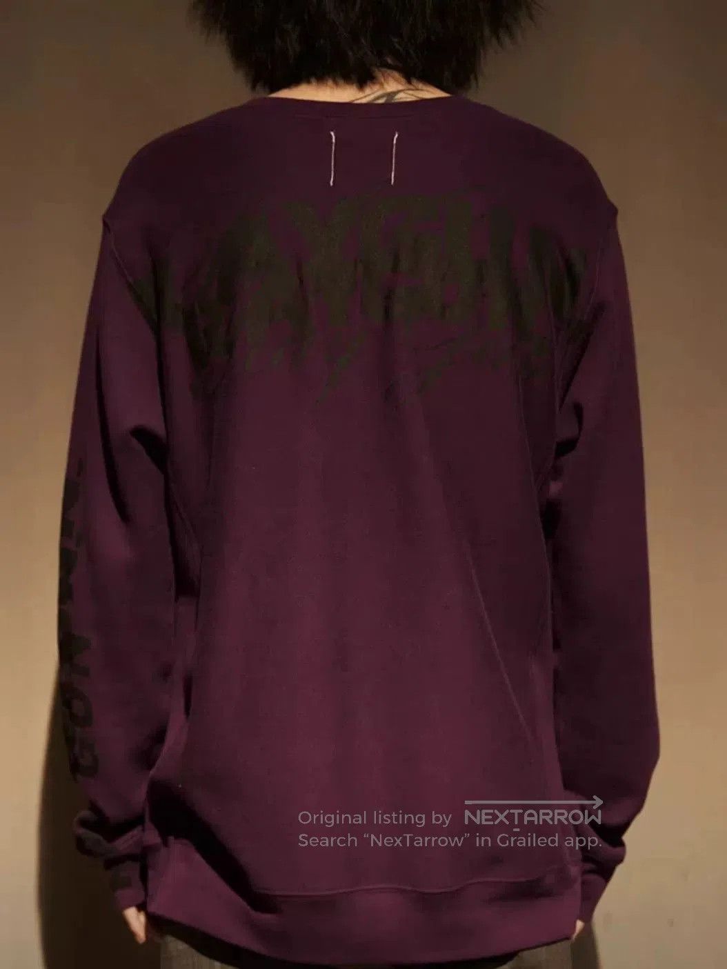 Takahiromiyashita The Soloist. Soloist Silk Cotton Blend Sweatshirt. Size US M / EU 48-50 / 2 - 8 Thumbnail