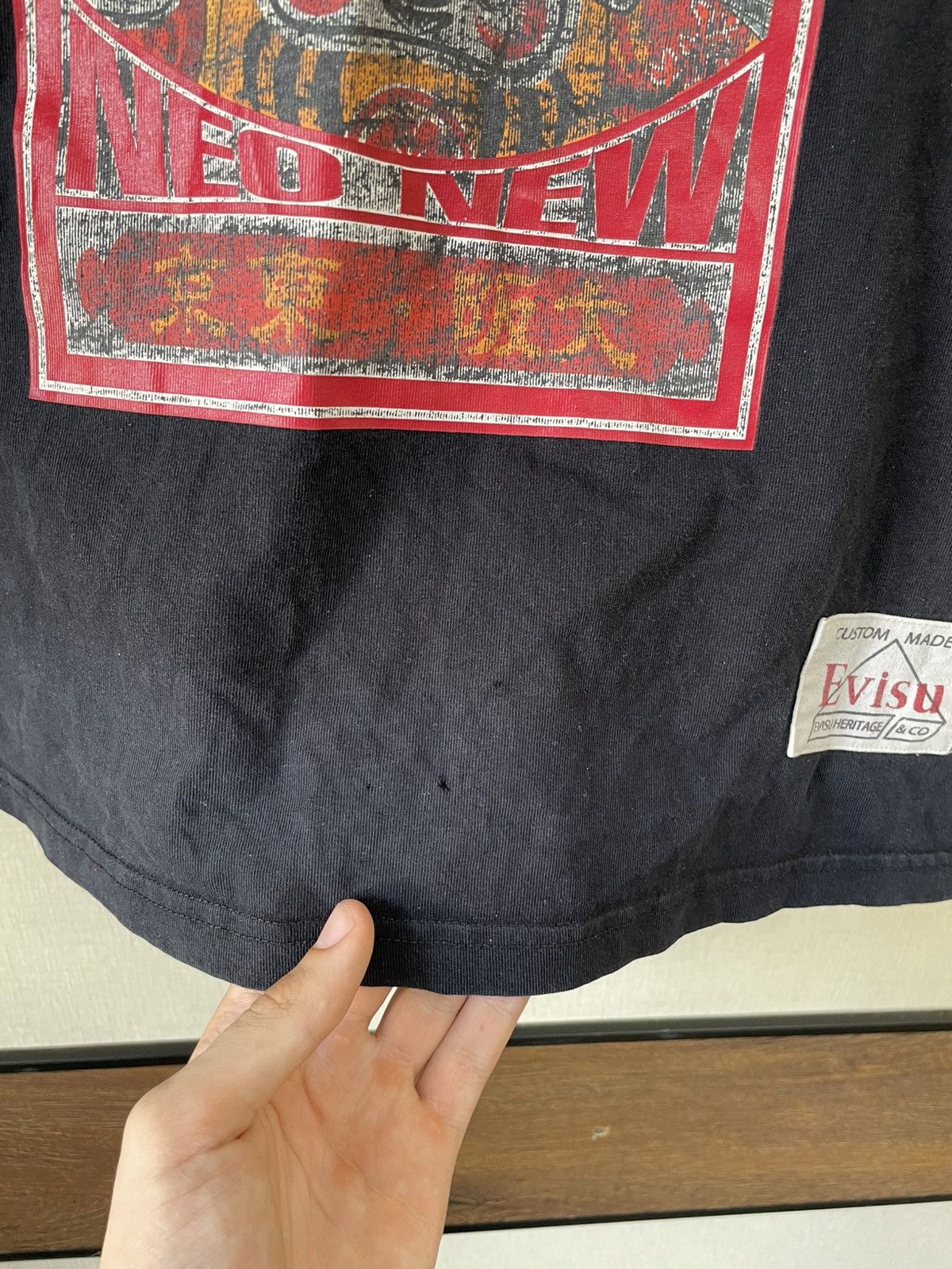 Evisu × Vintage Vintage streetwear Y2K Japanese brand evisu T-shirt Size US XL / EU 56 / 4 - 5 Thumbnail