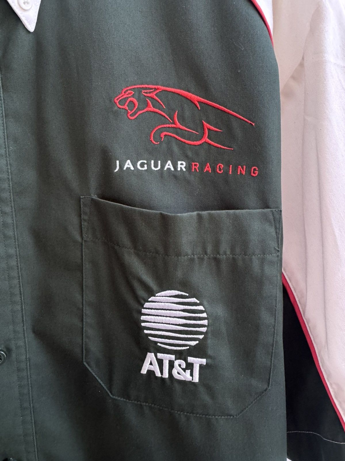 Formula 1 Jaguar Racing 2003 HSBC Formula 1 F1 Racing Button Up Shirt Size US XXL / EU 58 / 5 - 5 Thumbnail