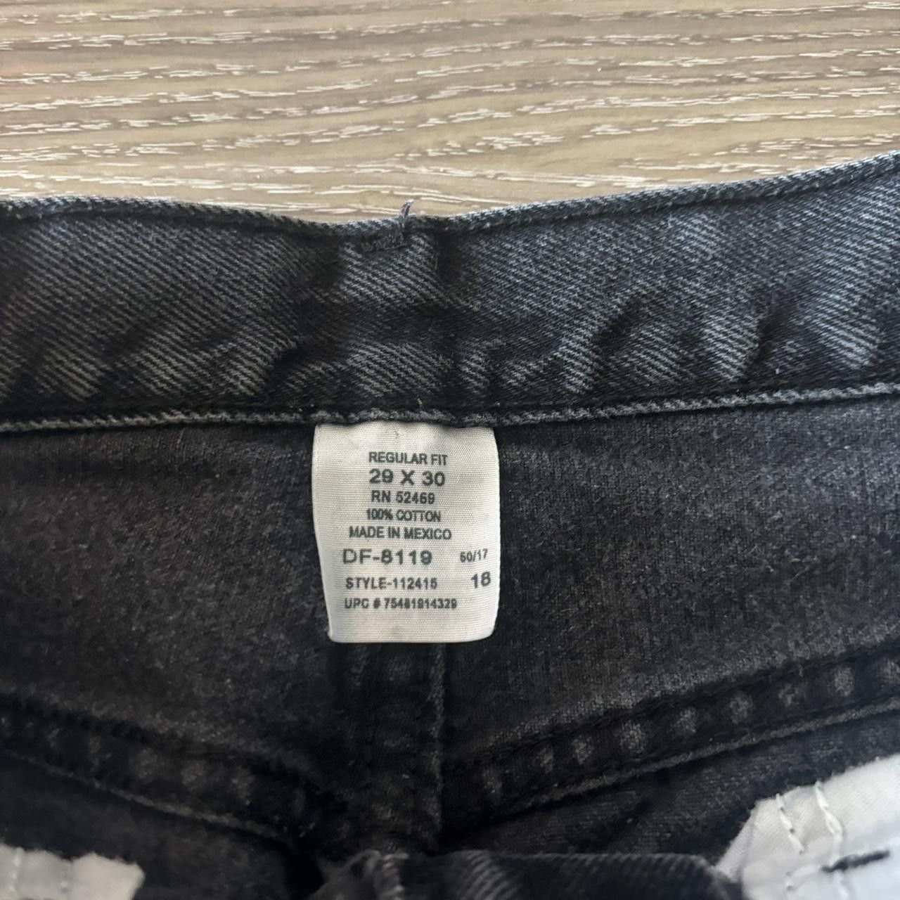 Japanese Brand Crazy Vintage Y2K/2000s Black Essential Denim Jeans! 28x27 Size US 28 / EU 44 - 7 Thumbnail