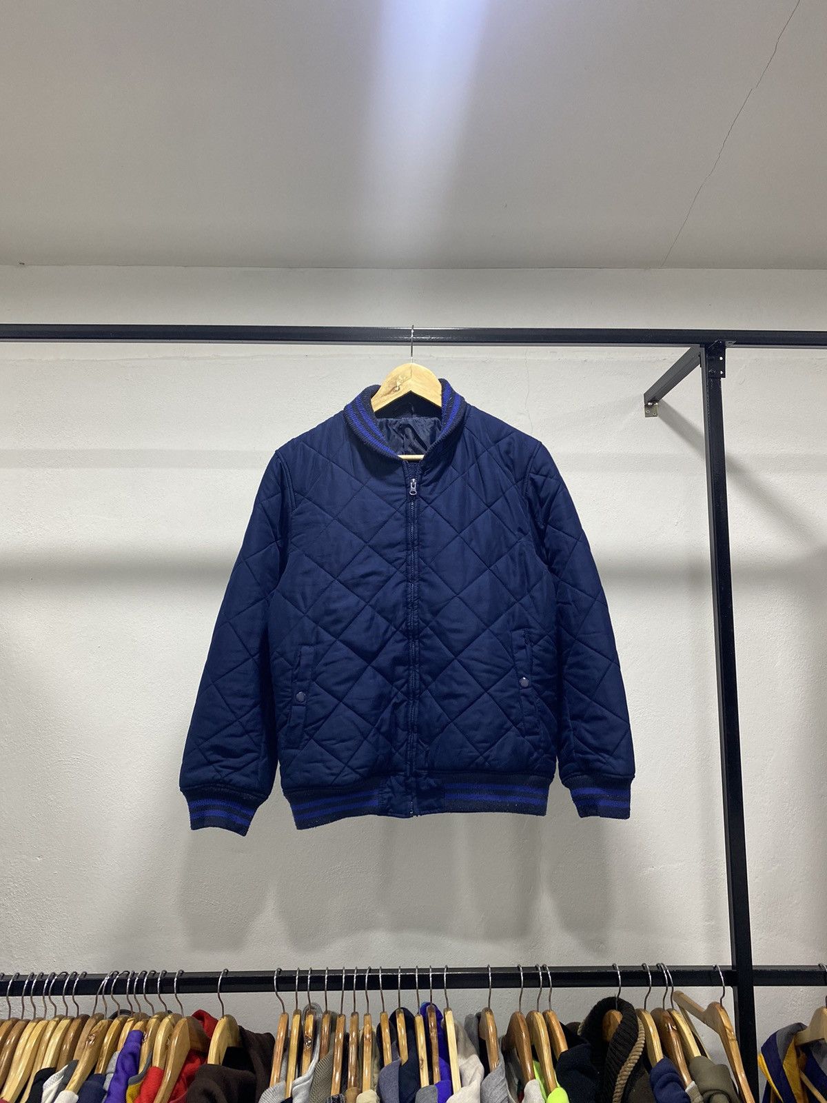 Japanese Brand Gu Japan Blue Light Puffer Jacket Size US S / EU 44-46 / 1 - 1 Thumbnail
