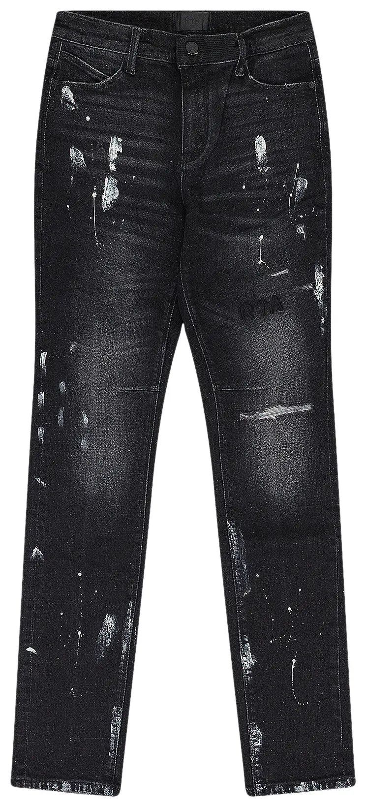 Rta - Clayton Jean 'Distressed Charcoal Paint' Size US 36 / EU 52 - 1 Preview