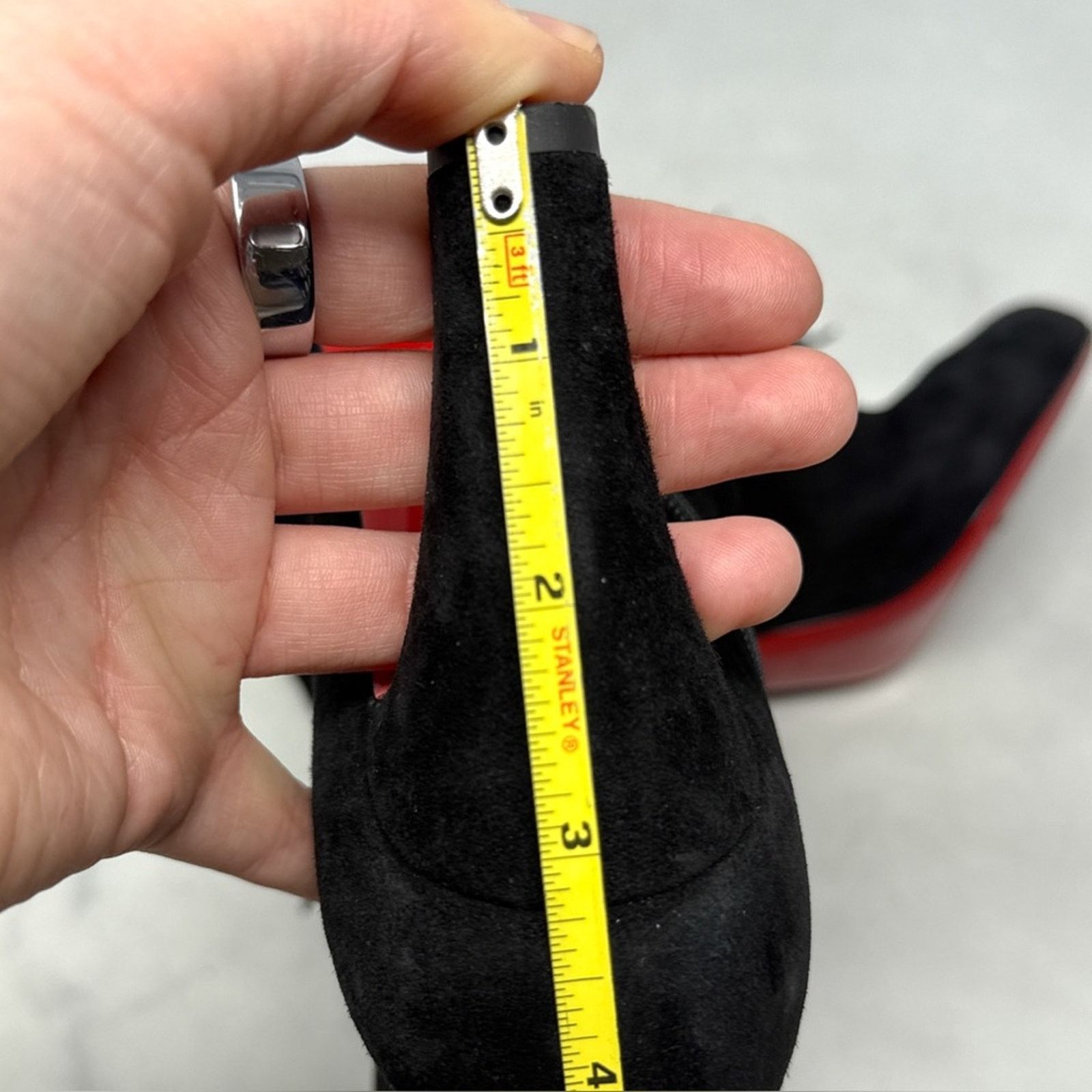 Christian Louboutin Christian Louboutin Christina Tassel Suede Ankle Boots Black Size US 5 / IT 35 - 10 Thumbnail