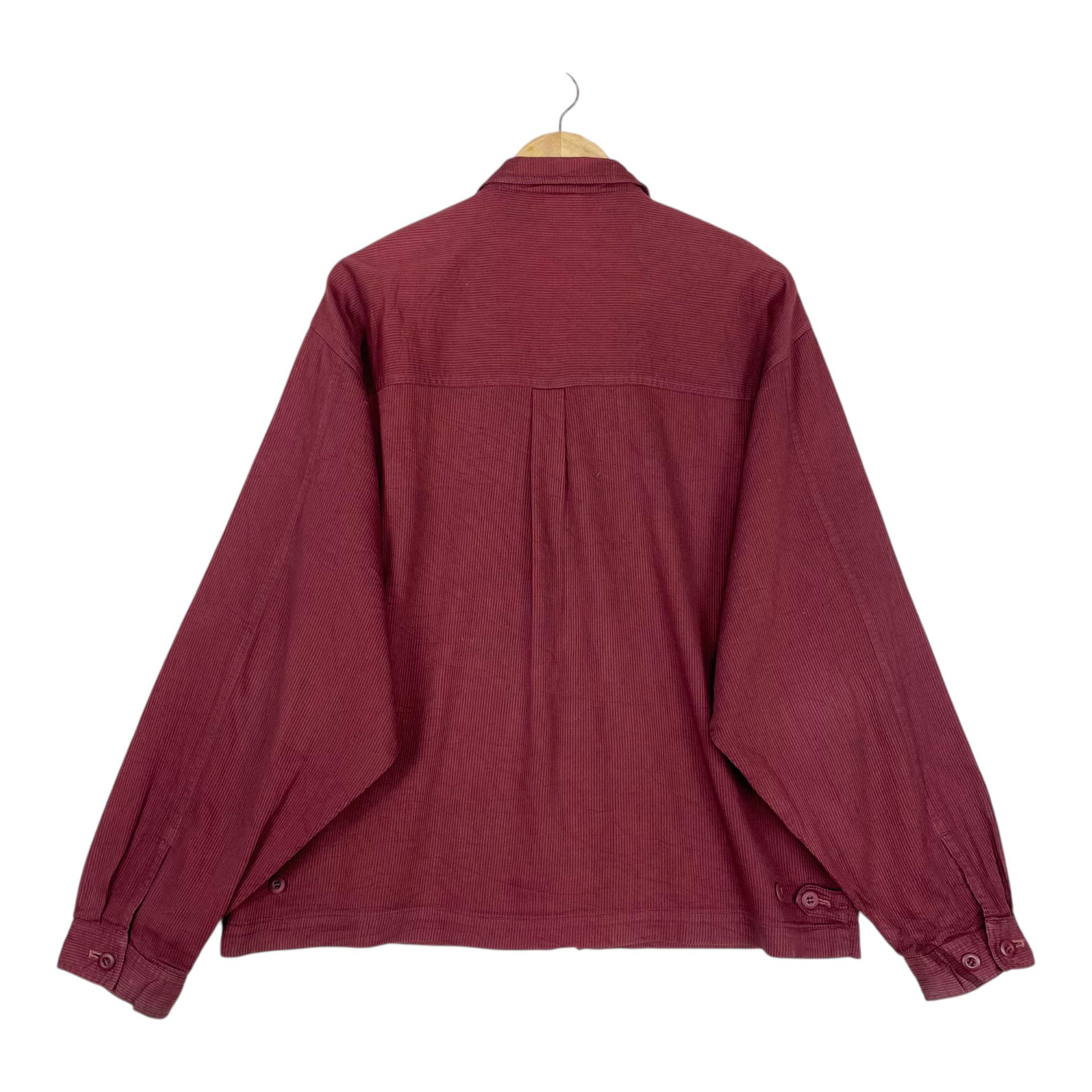 Japanese Brand 💥OCEAN PACIFIC CORDUROY BLOUSON ZIPPER JACKET Size US XL / EU 56 / 4 - 7 Thumbnail