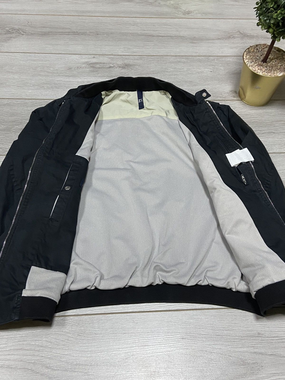 Ermenegildo Zegna Ermenegildo Zegna Bomber Jacket Size US S / EU 44-46 / 1 - 6 Thumbnail
