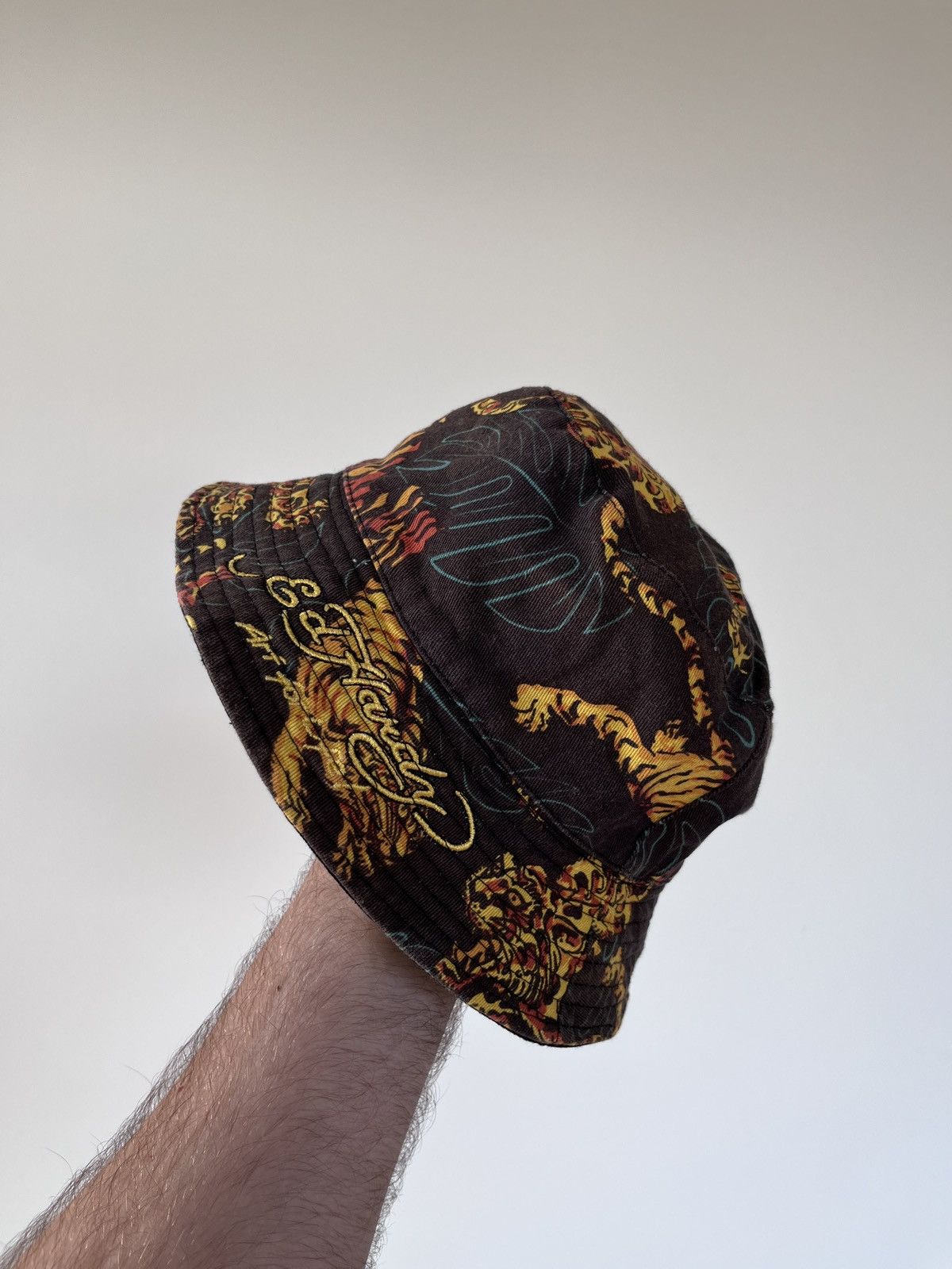 Ed Hardy Ed Hardy Tiger Print Bucket Hat Size ONE SIZE - 2 Thumbnail