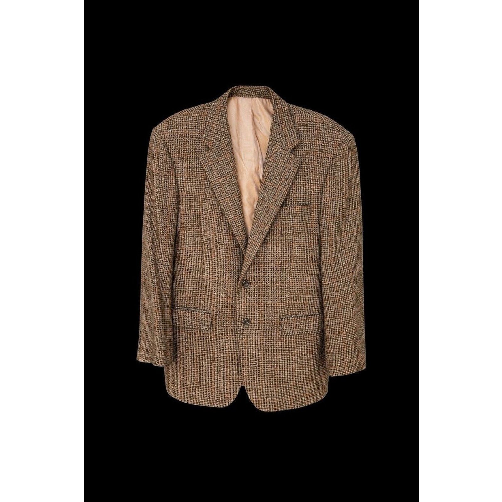 Ralph Lauren Vintage Polo Ralph Lauren Houndstooth Blazer 42R Lambswool Size 42R - 1 Thumbnail