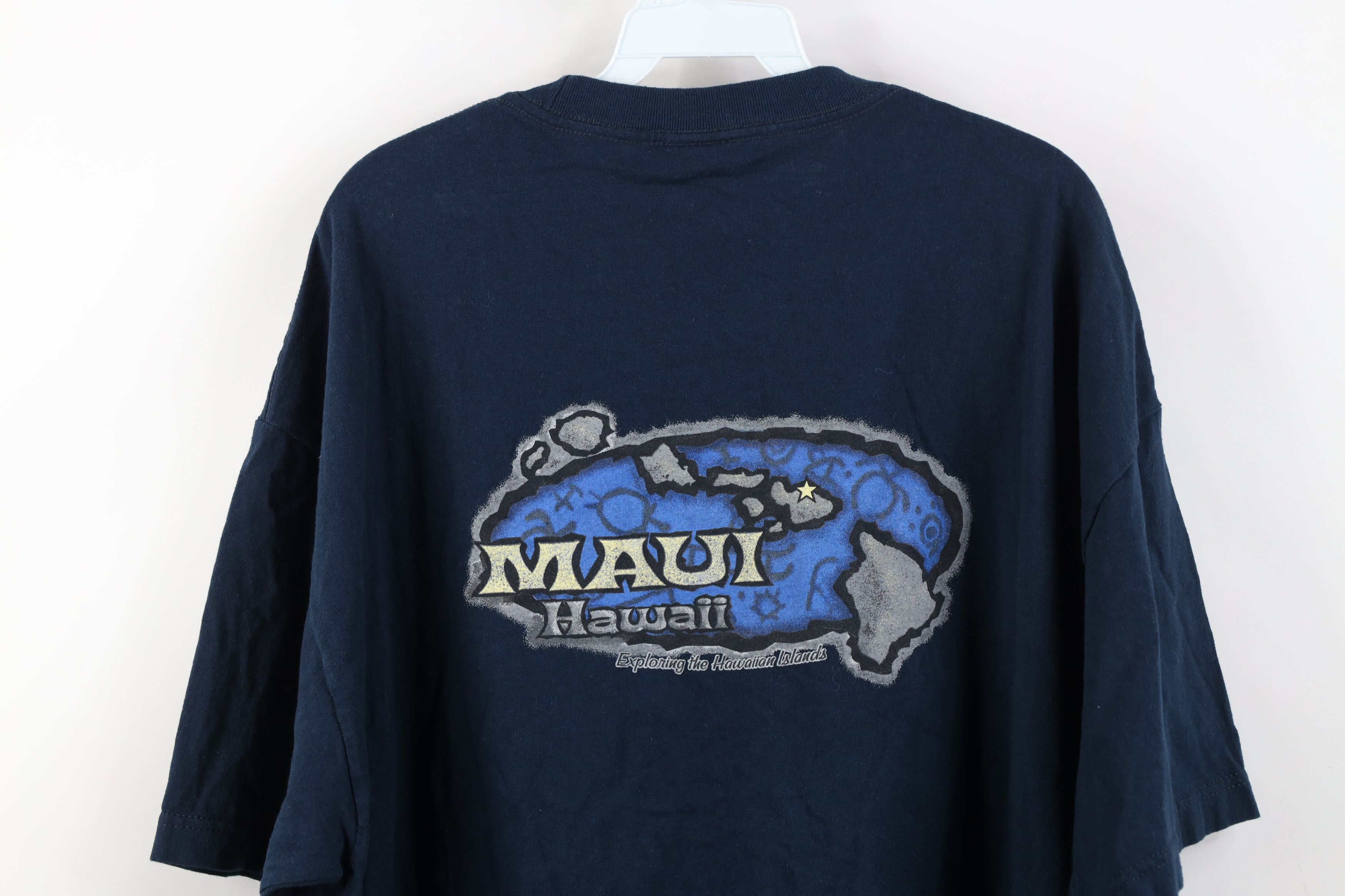 Vintage Vintage 90s Y2K Streetwear Valley Isle Maui Surf T-Shirt Size US XXL / EU 58 / 5 - 13 Thumbnail