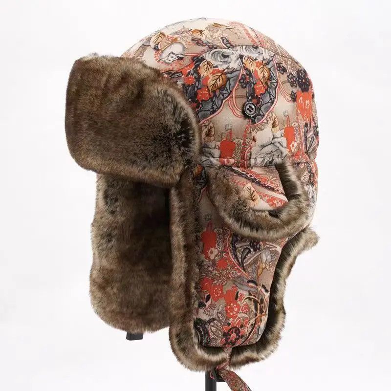 Other Winter Bomber Faux Fur Earflap Caps Ushanka Size ONE SIZE - 1 Thumbnail