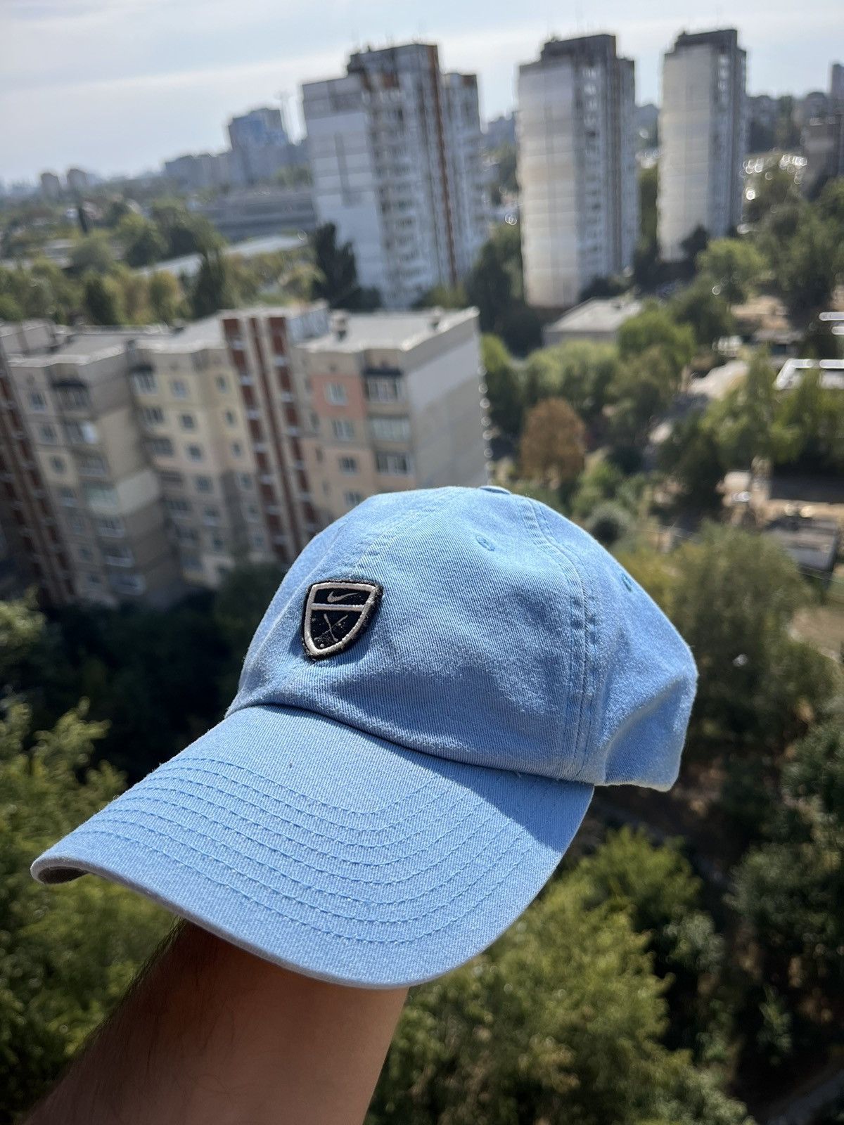 Nike × Vintage BNWT Nike Golf Cap Blue Size ONE SIZE - 2 Thumbnail