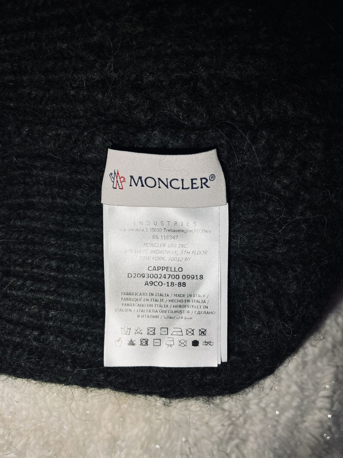 Moncler Moncler Wool Beanie with Pom-Pom Size ONE SIZE - 4 Thumbnail