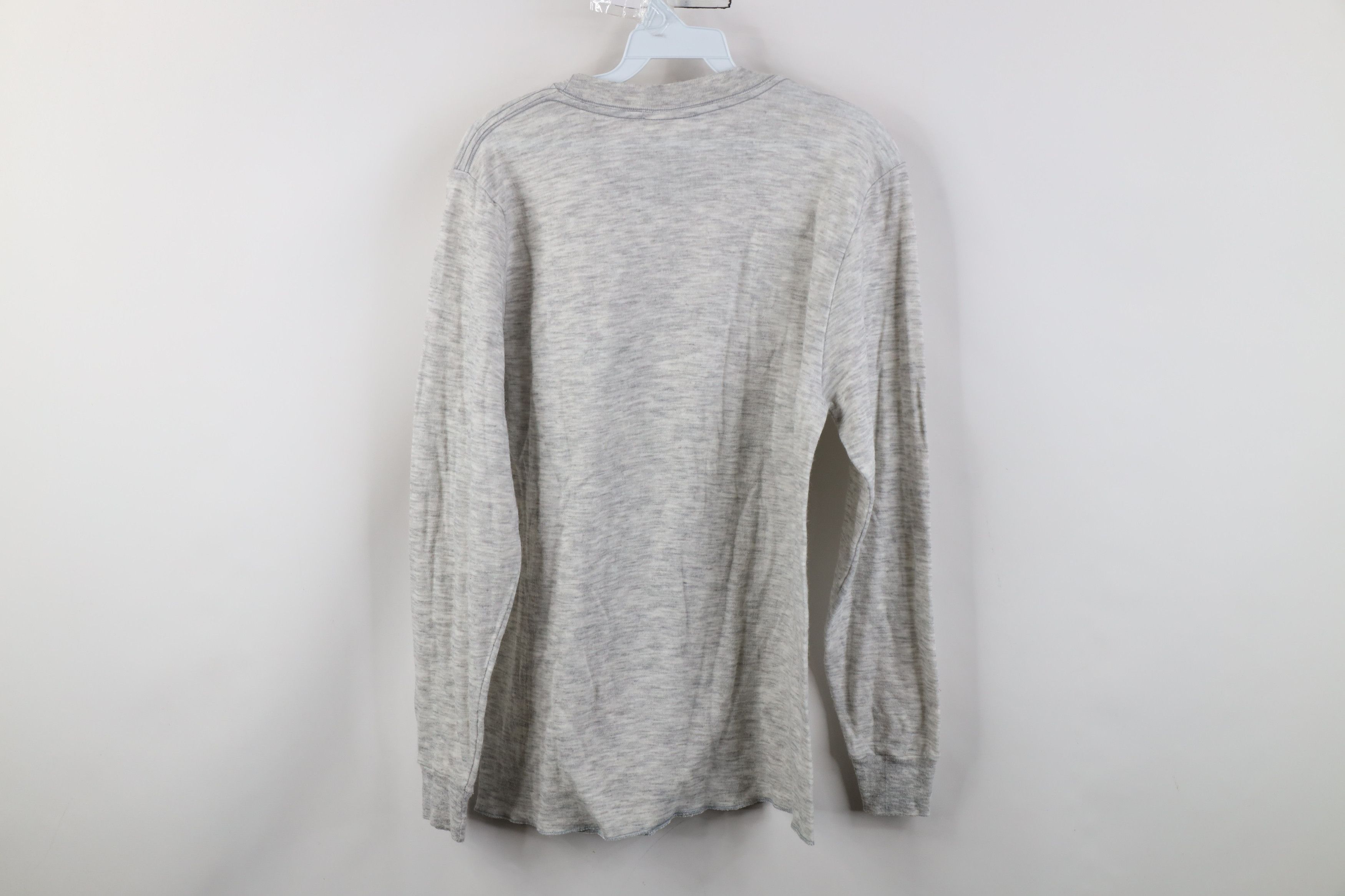 Vintage Vintage 90s Streetwear Wool Blend Thermal Knit T-Shirt USA Size US L / EU 52-54 / 3 - 7 Thumbnail