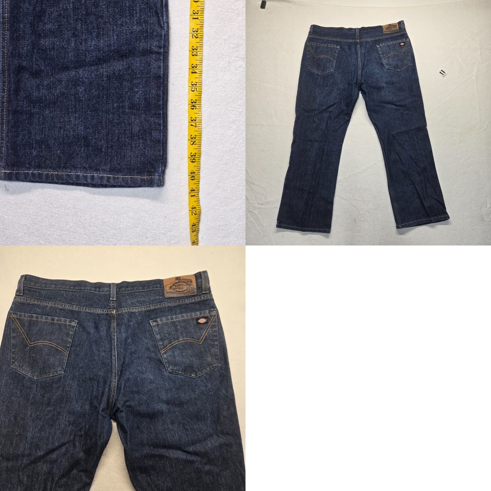Dickies VINTAGE Dickies Relaxed Fit Denim Work Blue Jeans Adult Men 40 X 30 Workwear Pants Size US 40 / EU 56 - 8 Thumbnail