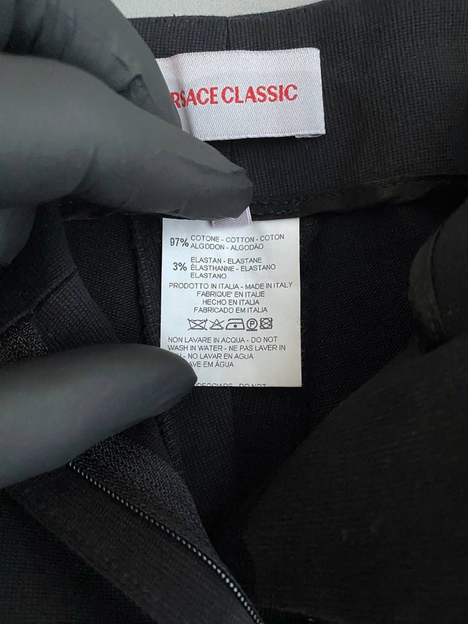 Designer × Versace Versace Classic Vintage Y2K Women's Pants, Size 38 / S-M Size 26" / US 2 / IT 38 - 18 Thumbnail