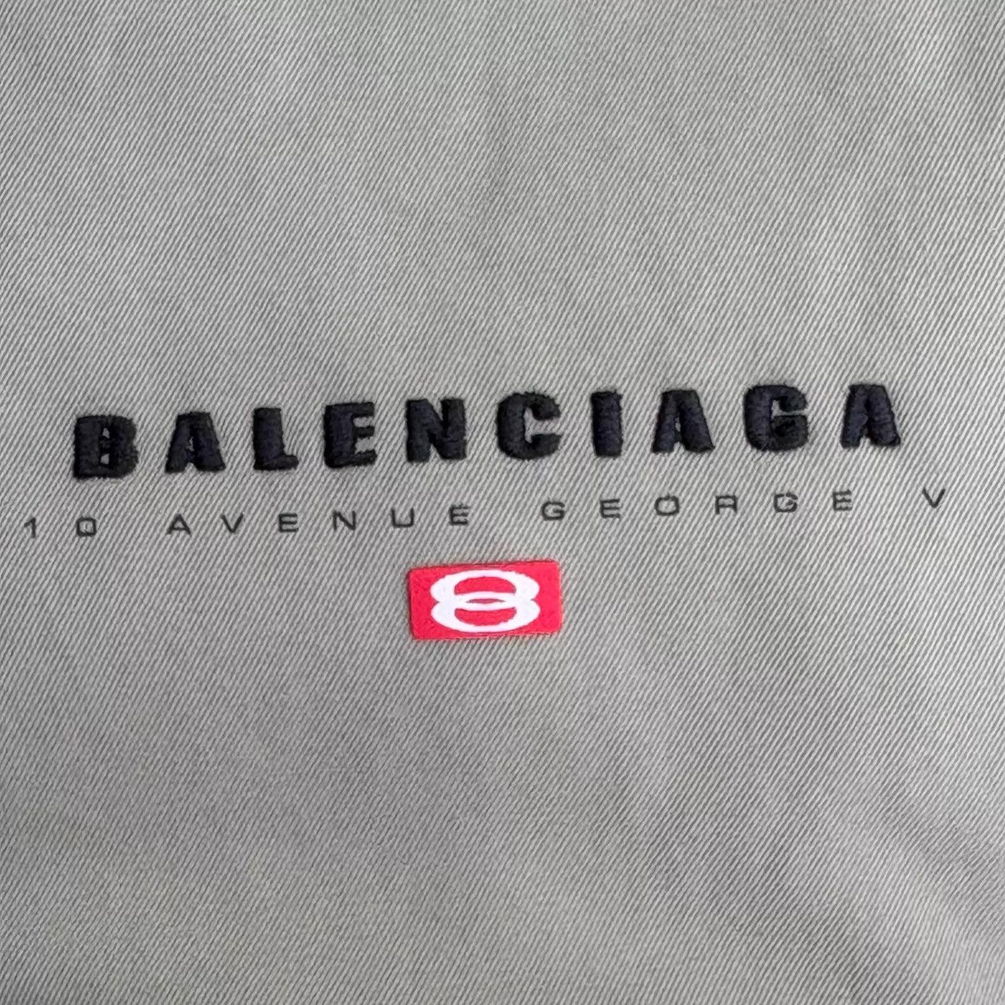 Balenciaga Balenciaga Khaki Quilted Work Jacket Size S NWT Size S / US 4 / IT 40 - 8 Thumbnail