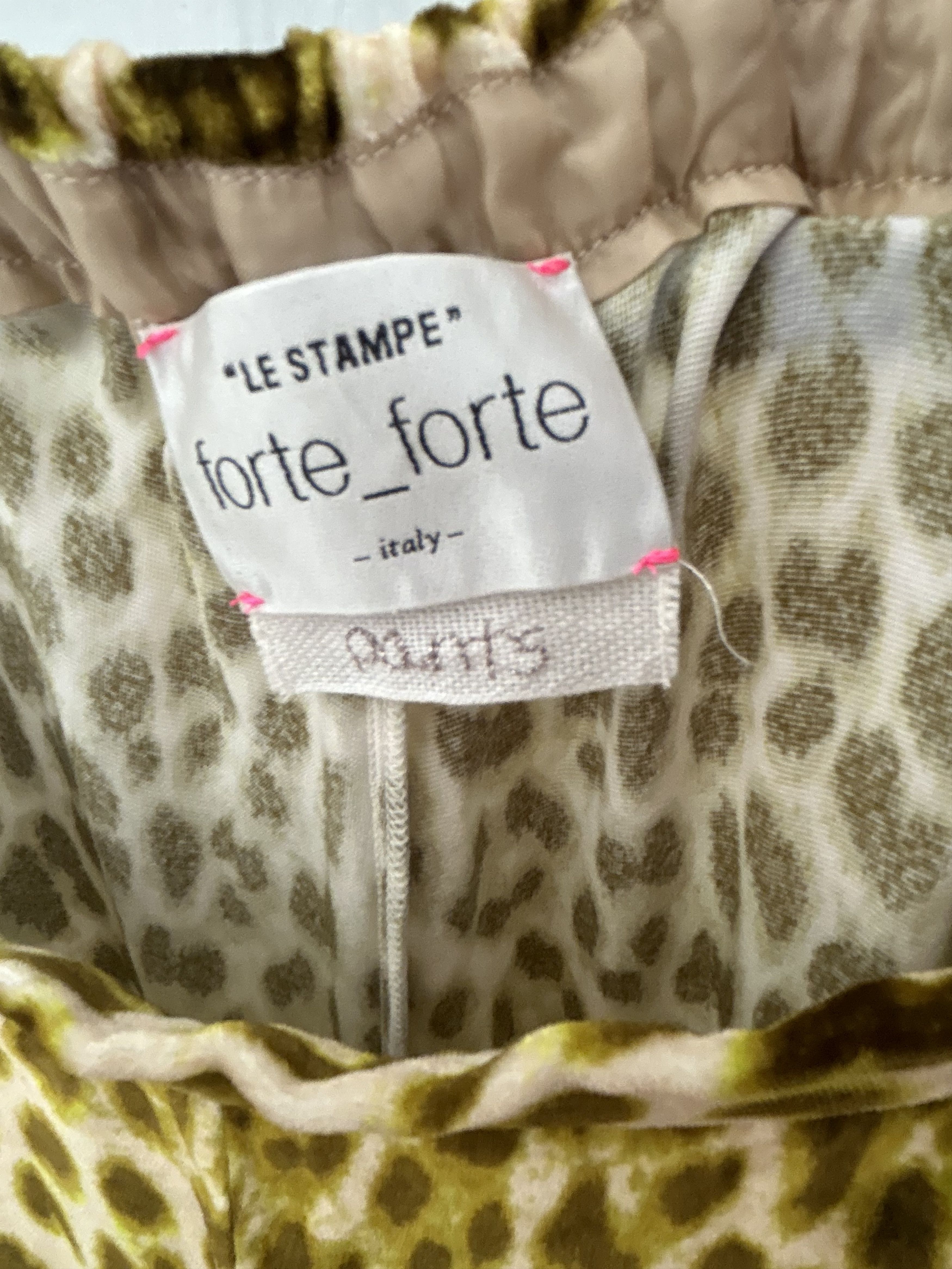 forte_forte FORTE FORTE leopard wide leg pants Size 27" / US 4 / IT 40 - 3 Thumbnail