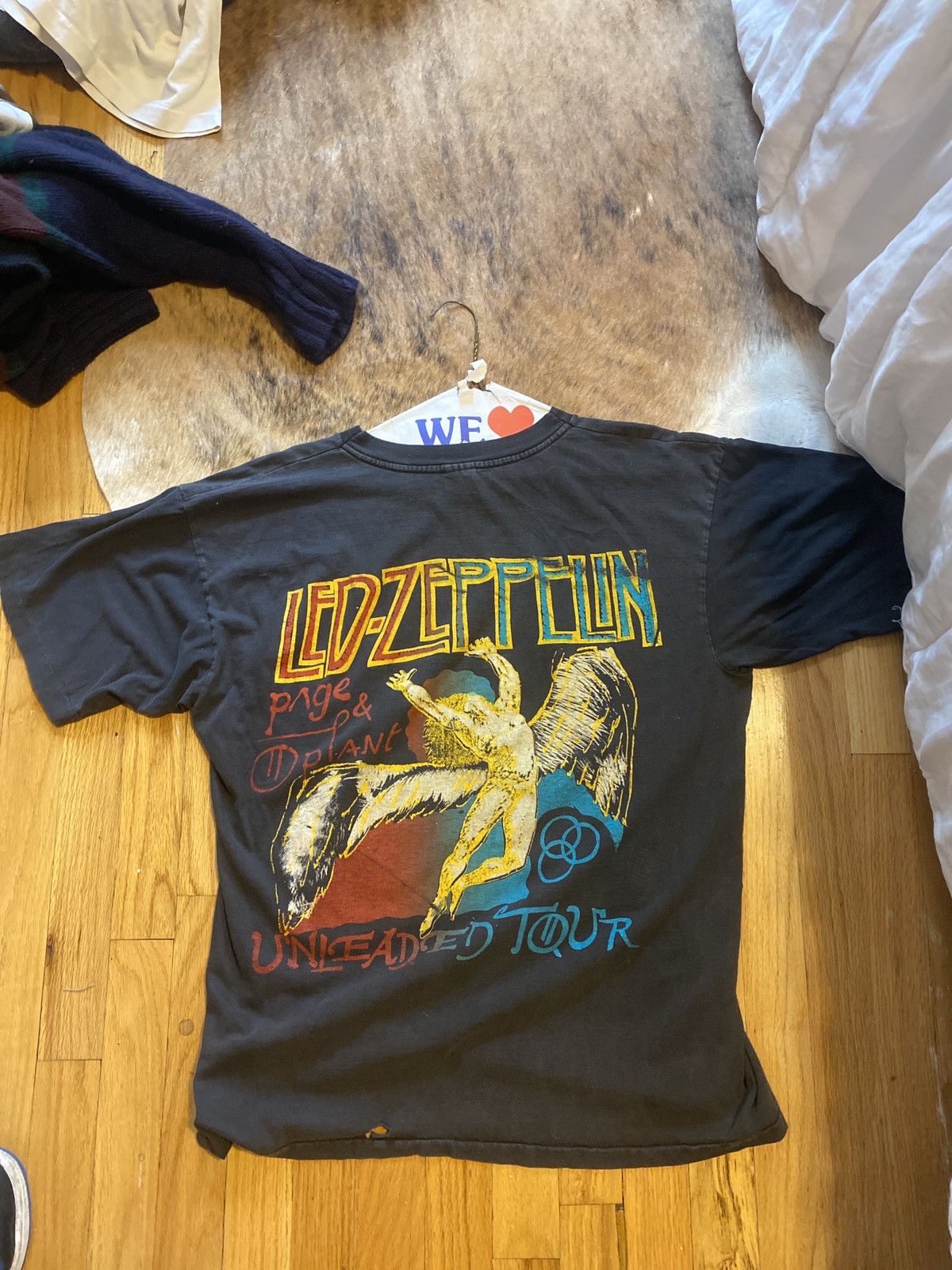 Vintage Vintage Led Zeppelin No Quarter Tee Size US XL / EU 56 / 4 - 1 Thumbnail