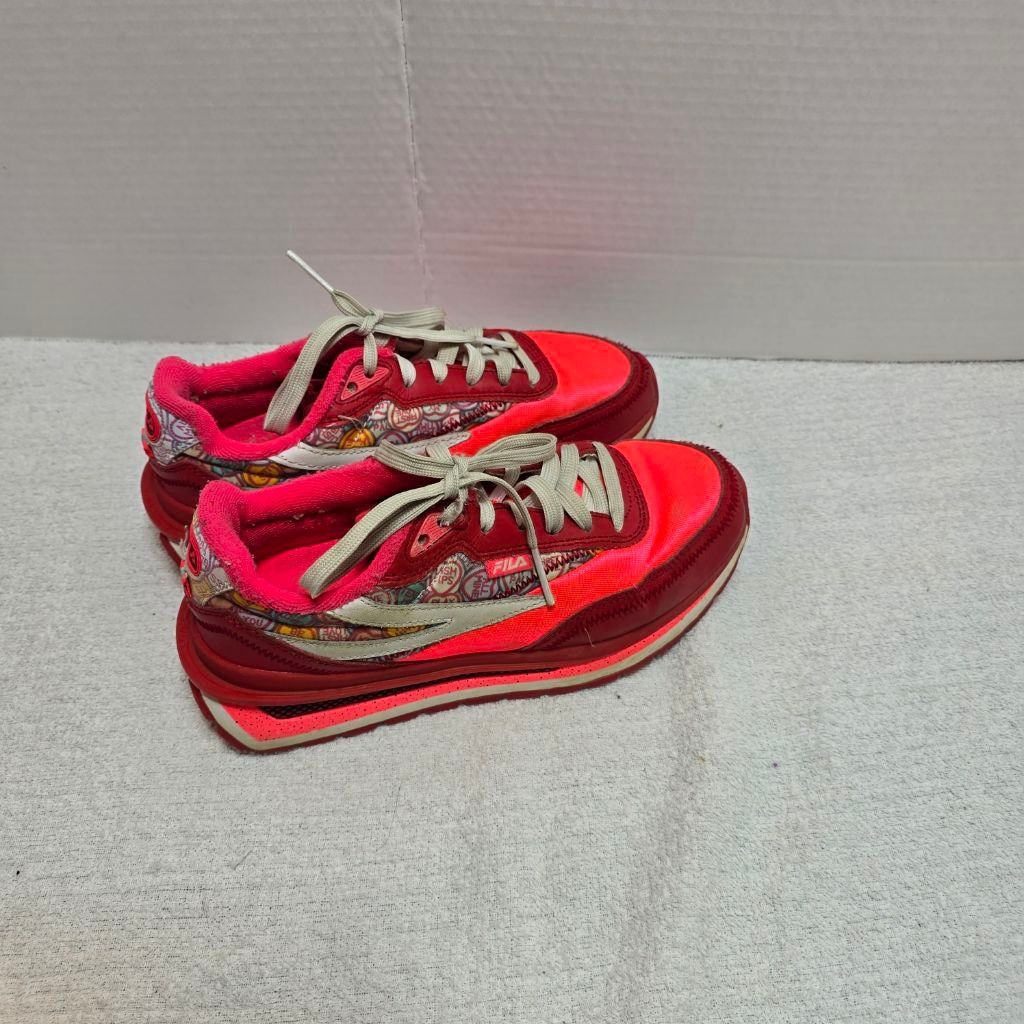 Fila Women's Fila Red & Pink Sneakers US 4 Size US 4 / IT 34 - 2 Thumbnail