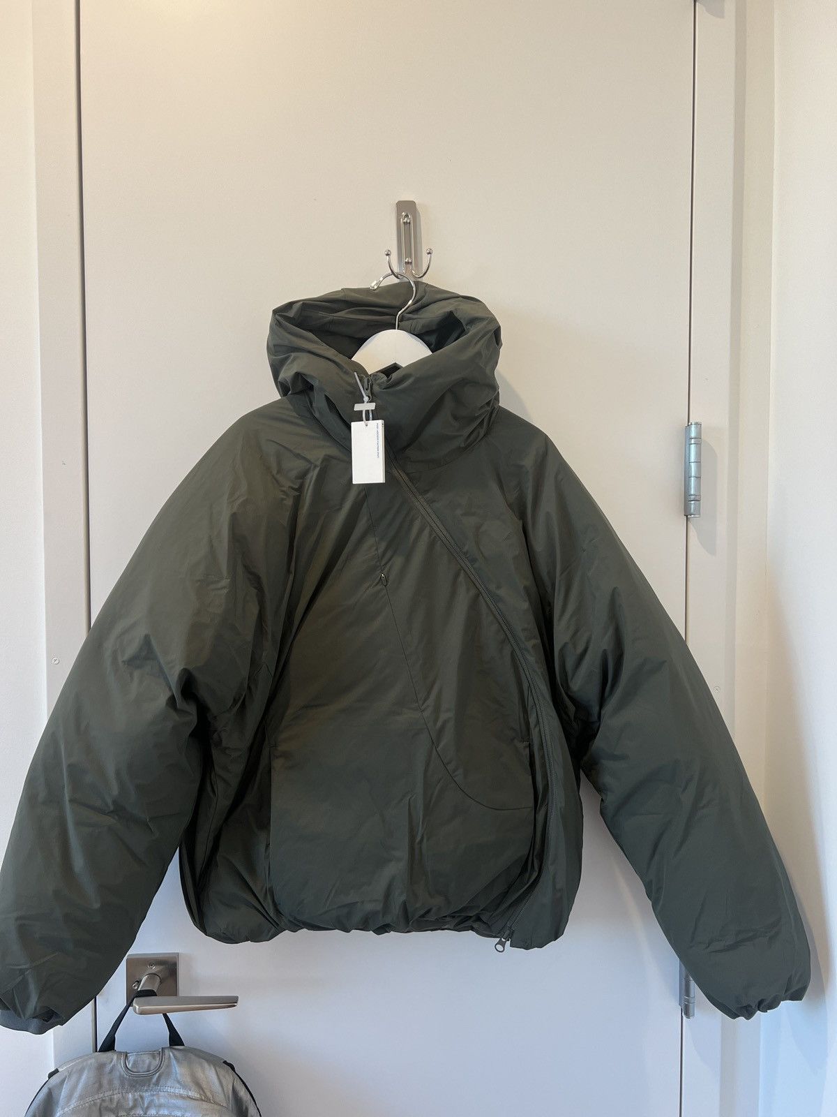 image of Post Archive Faction Paf Green 5.1 Center Down Jacket, Men's (Size Small)