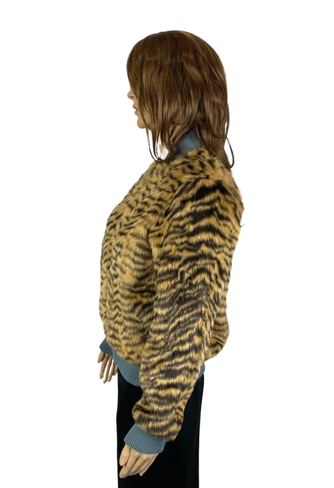 Stella McCartney Stella McCartney Faux Fur Bomber Animal Print Size S / US 4 / IT 40 - 4 Thumbnail