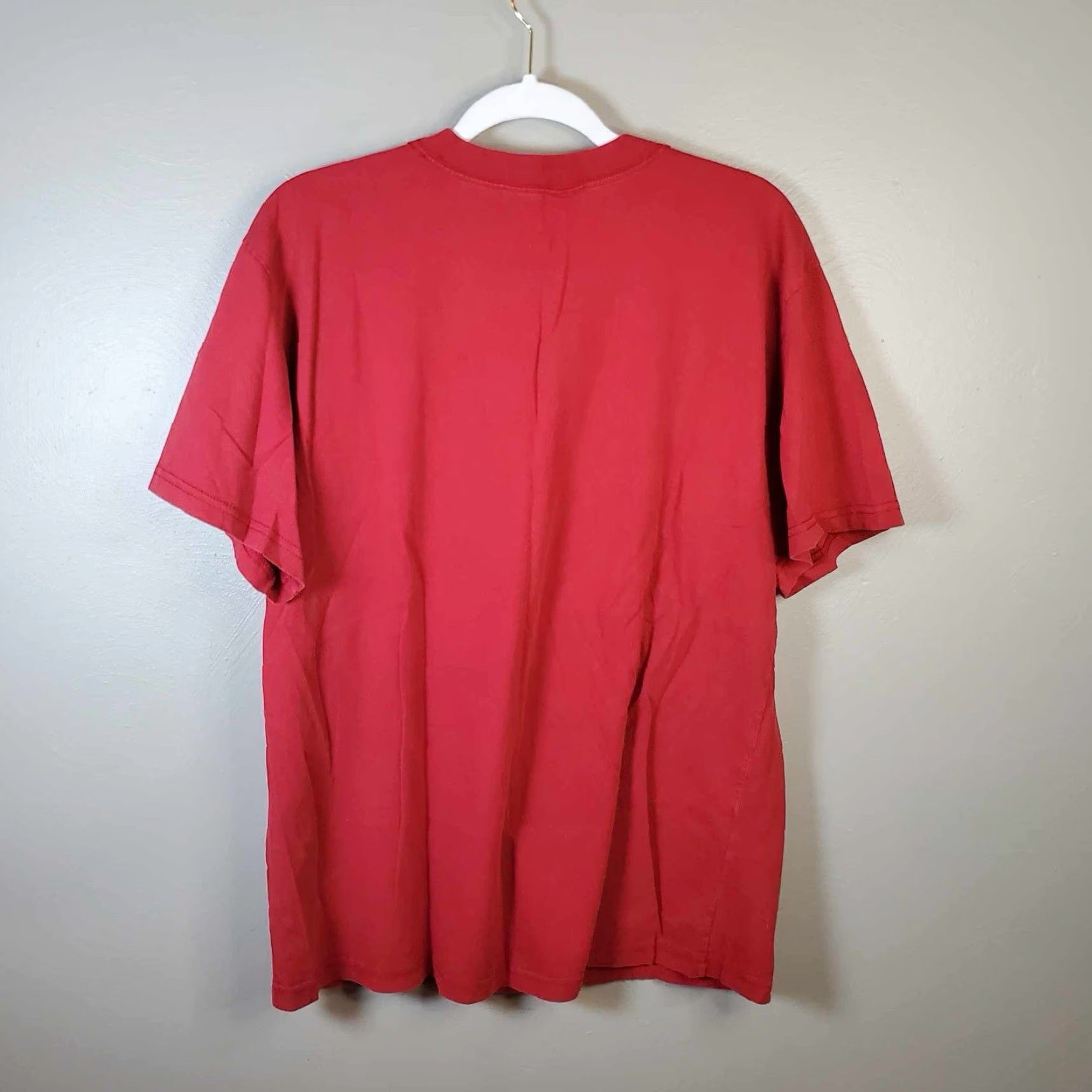 Vintage VINTAGE IDF Paratroopers T Shirt T Max Red 90s Military Army Unisex Adults Large L Mens Womens Boys Girls Size US L / EU 52-54 / 3 - 7 Thumbnail