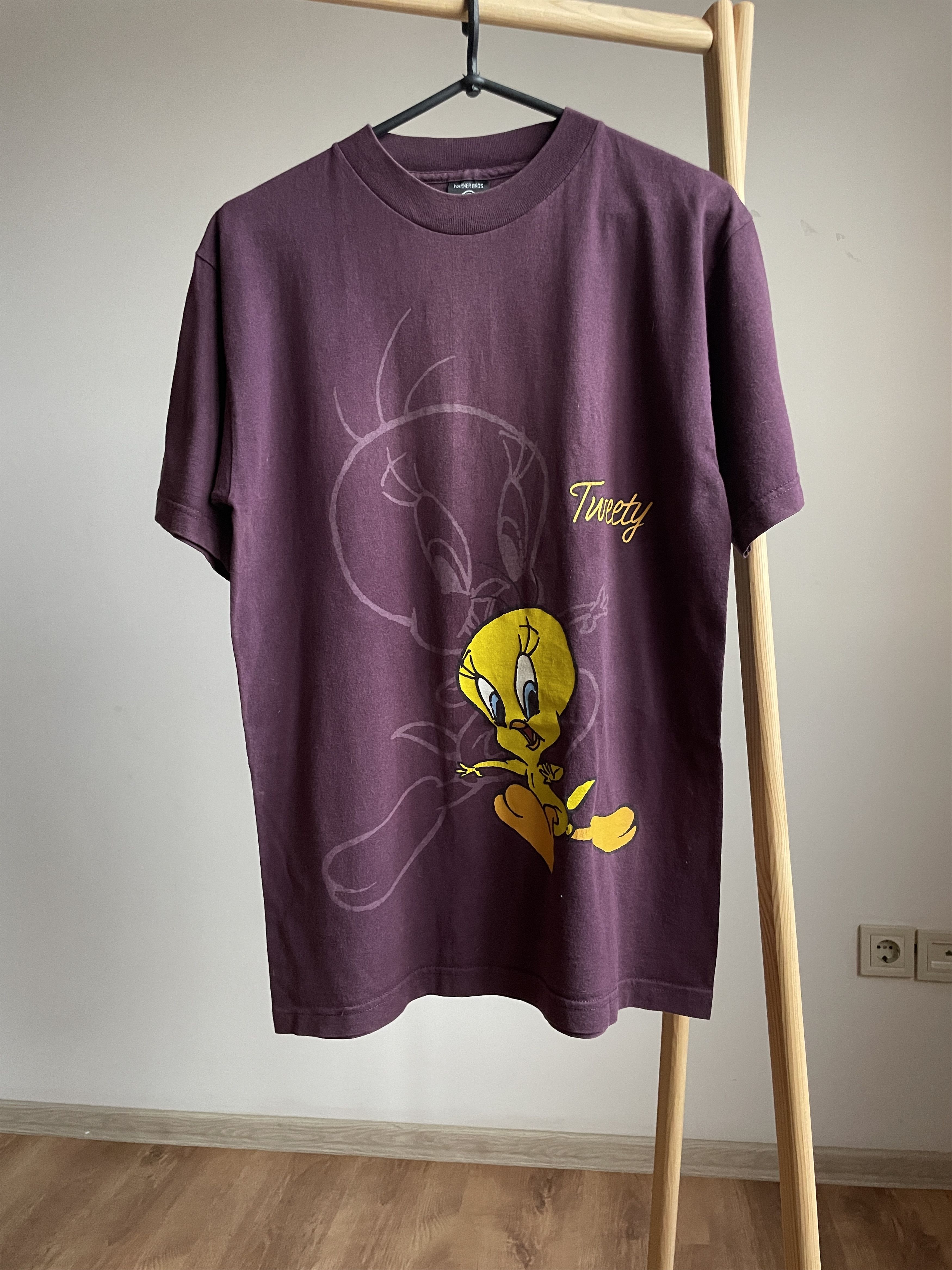 Vintage Warner Bros Vintage 1998 Tweety T-Shirt Size M Size US M / EU 48-50 / 2 - 1 Thumbnail