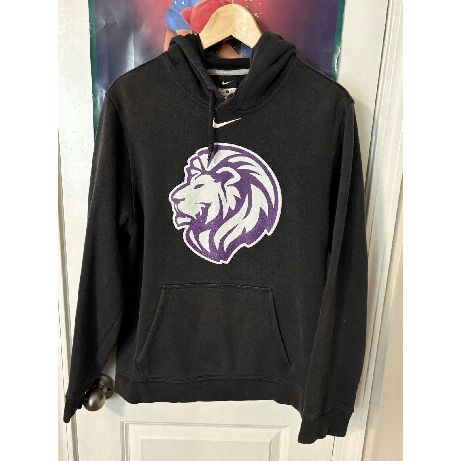 Nike Vintage nike centercheck hoodie Size Small Grey lion Size US S / EU 44-46 / 1 - 5 Thumbnail