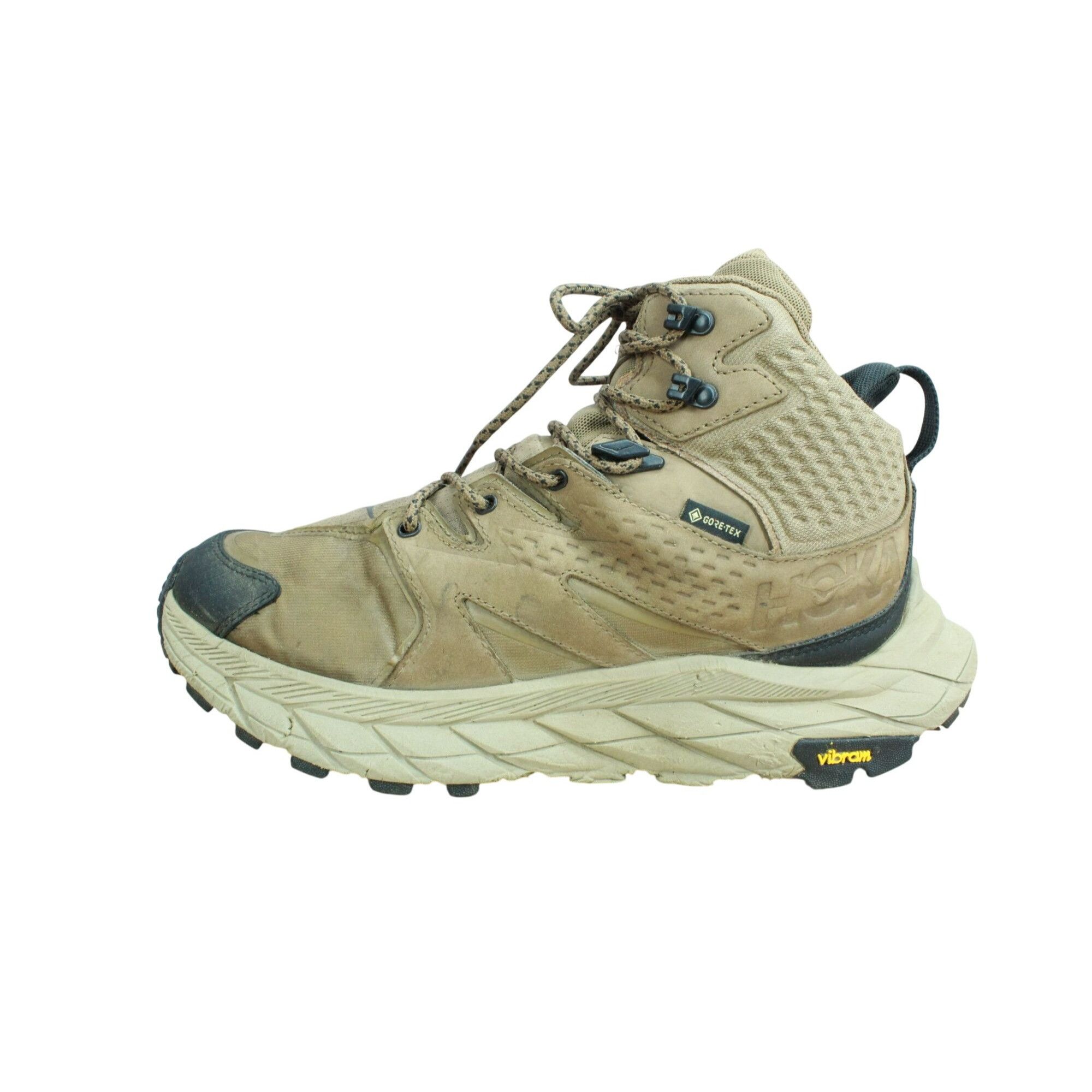 Hoka One One Women's Brown Leather Anacapa Mid Gore-Tex Boot