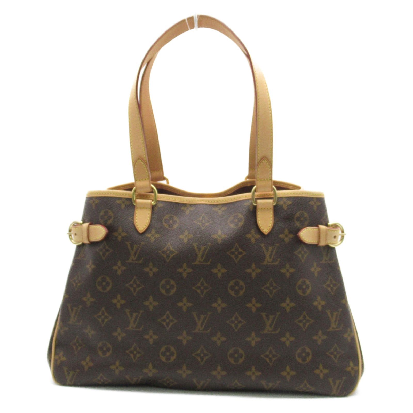 Louis Vuitton Louis Vuitton Batignolles Horizontal Handbag Tote Bag Coated Canvas Monogram Brown Size ONE SIZE - 1 Thumbnail