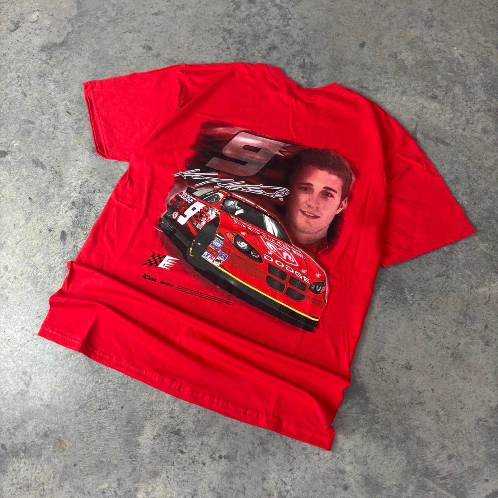 NASCAR × Vintage Vintage Kasey Kahne NASCAR Double Sided Print T-shirt Size US M / EU 48-50 / 2 - 1 Thumbnail