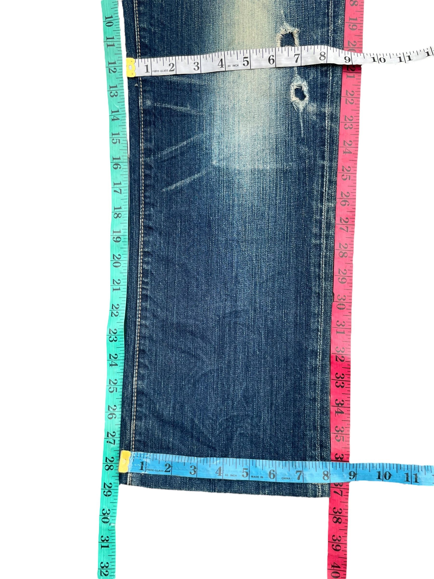 Designer Dsquared2 Custom Distresed Denim Size US 31 - 12 Thumbnail