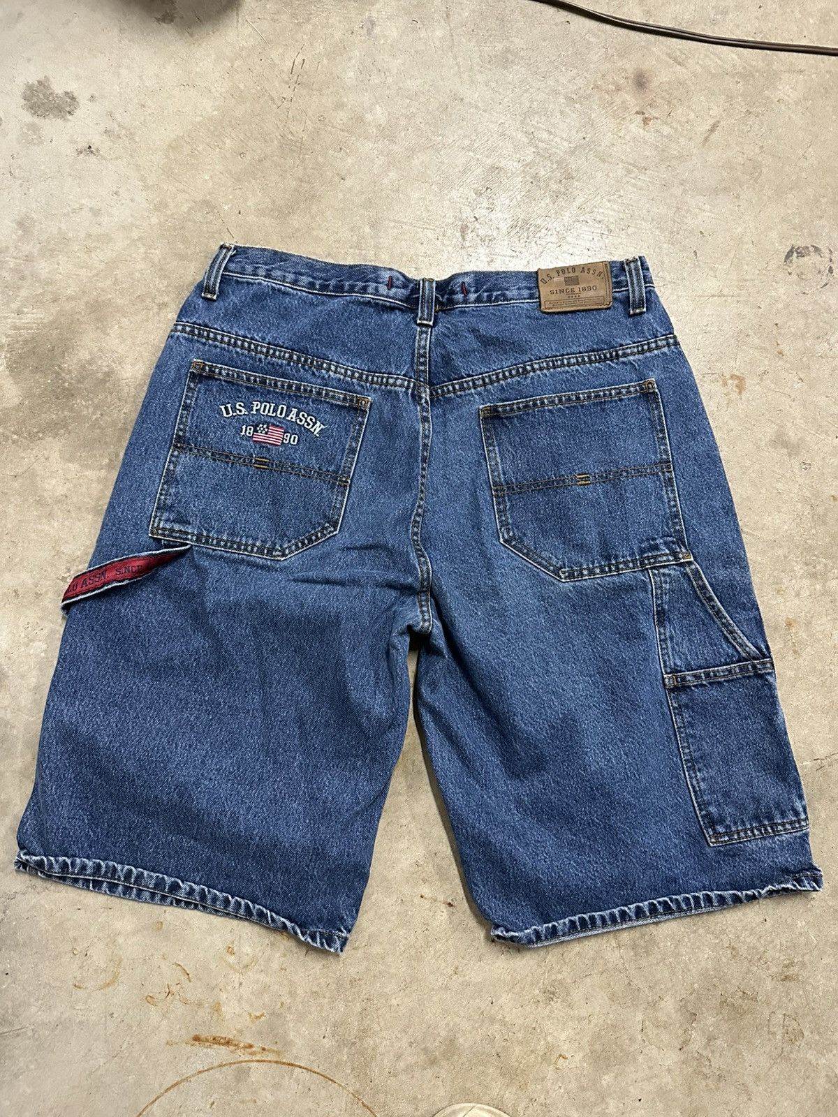 U.S. Polo Assn. Y2K polo baggy shorts Size US 36 / EU 52 - 1 Thumbnail