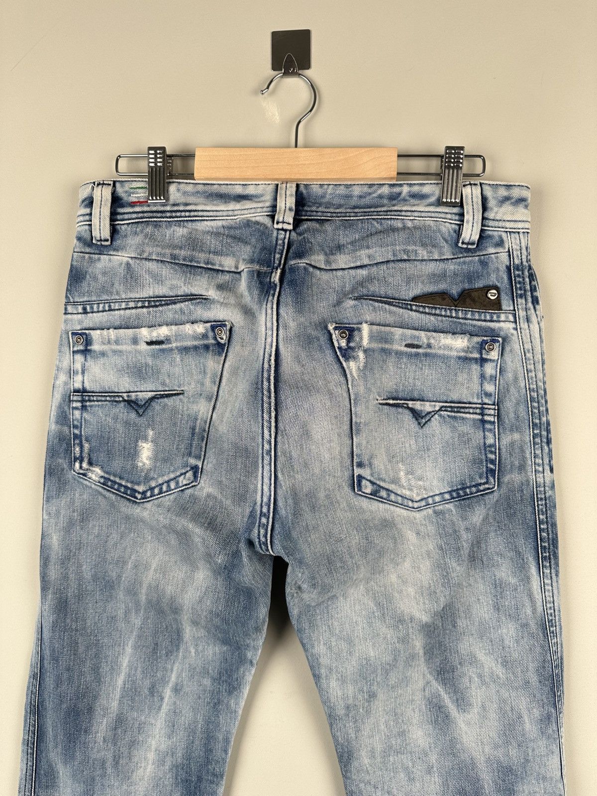 Diesel Diesel Darron Distressed Avant Garde Jeans Size US 30 / EU 46 - 4 Thumbnail