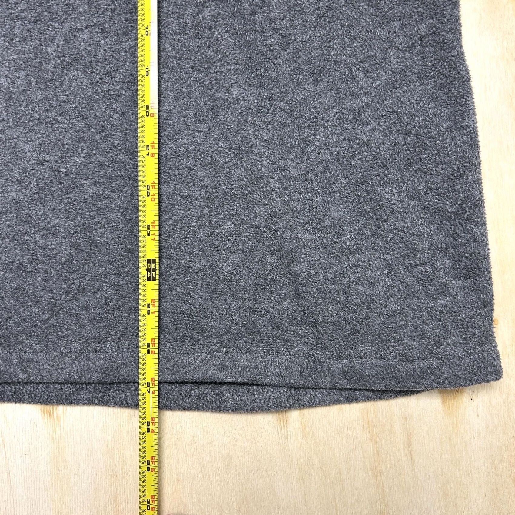 Ford Vintage Timberline Jacket Mens XL Gray Fleece 1/4 Zip Ford City Sabers Pullover Size US XL / EU 56 / 4 - 7 Thumbnail