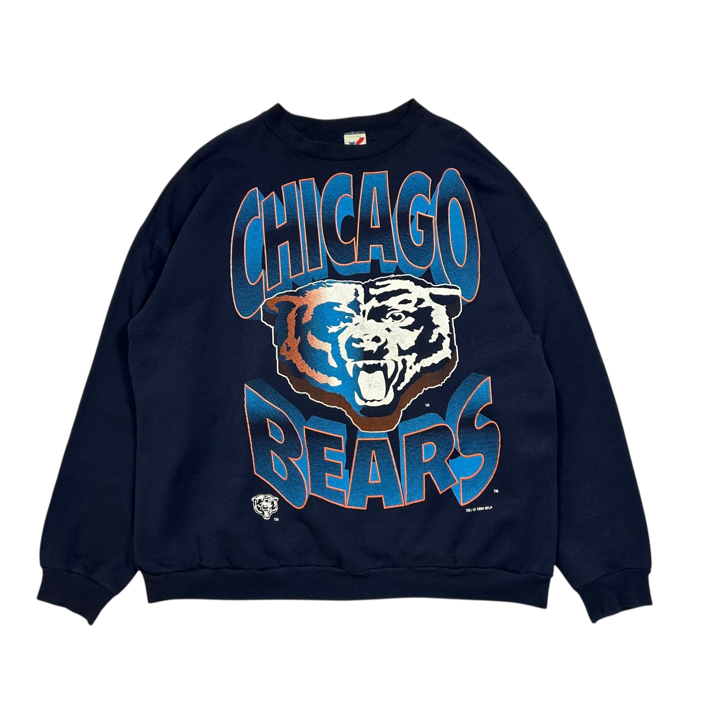 NFL VTG 90s CHICAGO BEARS 1994 ARTEX SPELL OUT SWEATSHIRT Size US XXL / EU 58 / 5 - 1 Thumbnail