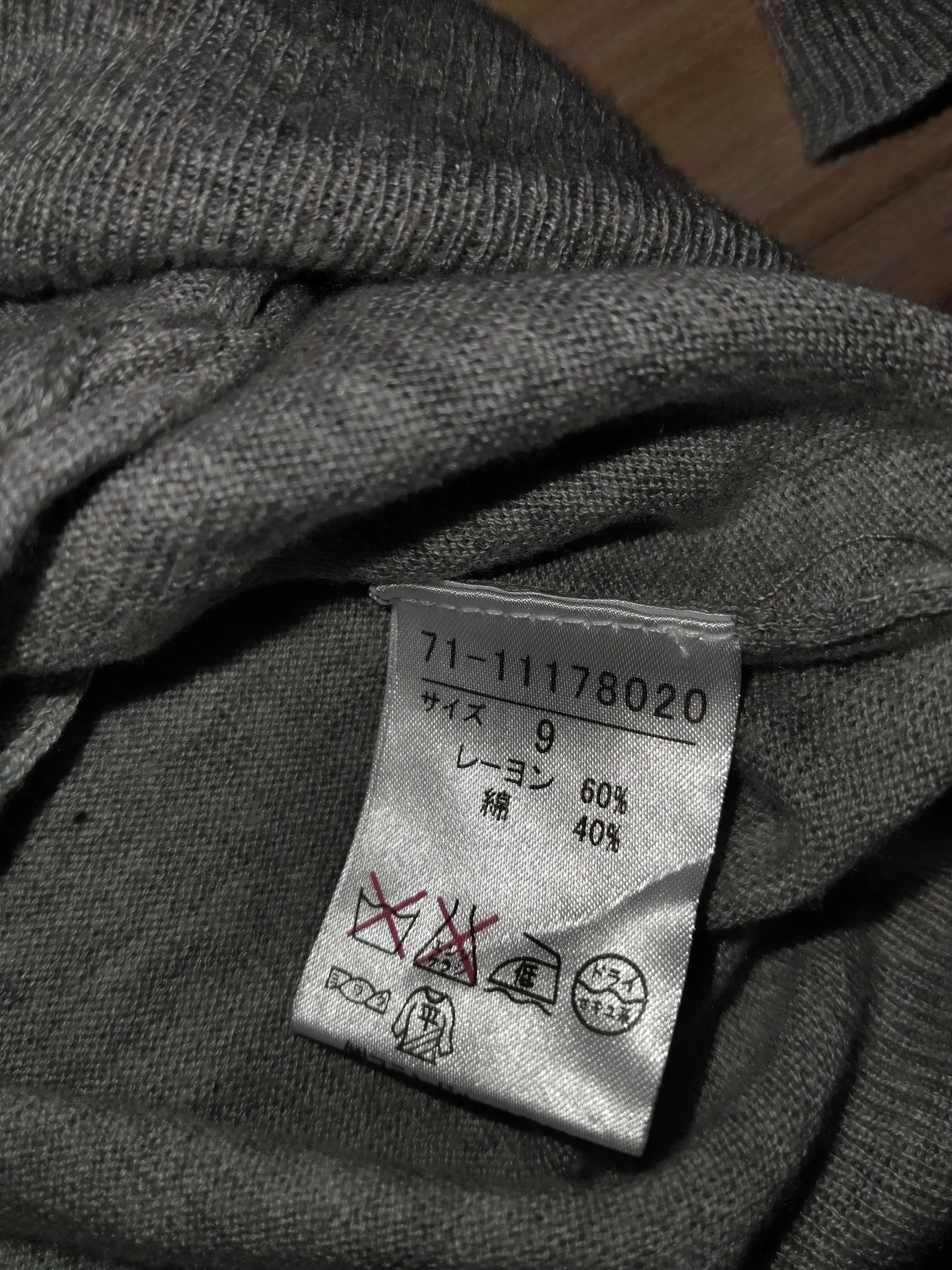 Yohji Yamamoto INED Cardigan By YOHJI YAMAMOTO Size S / US 4 / IT 40 - 6 Thumbnail