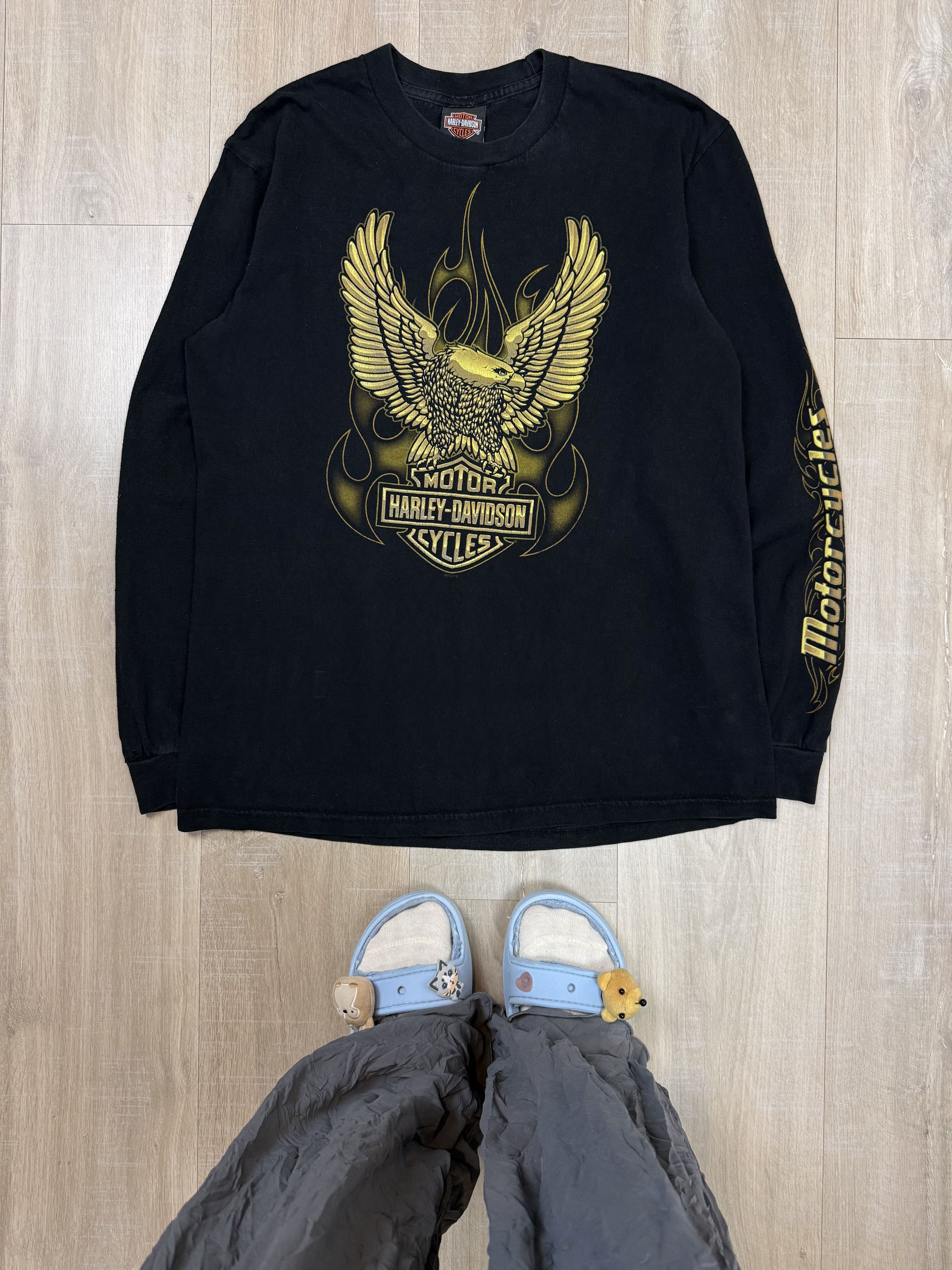 Harley Davidson Harley Davidson Eagles Durango Silverton Colorado Long Sleev Size US L / EU 52-54 / 3 - 1 Thumbnail