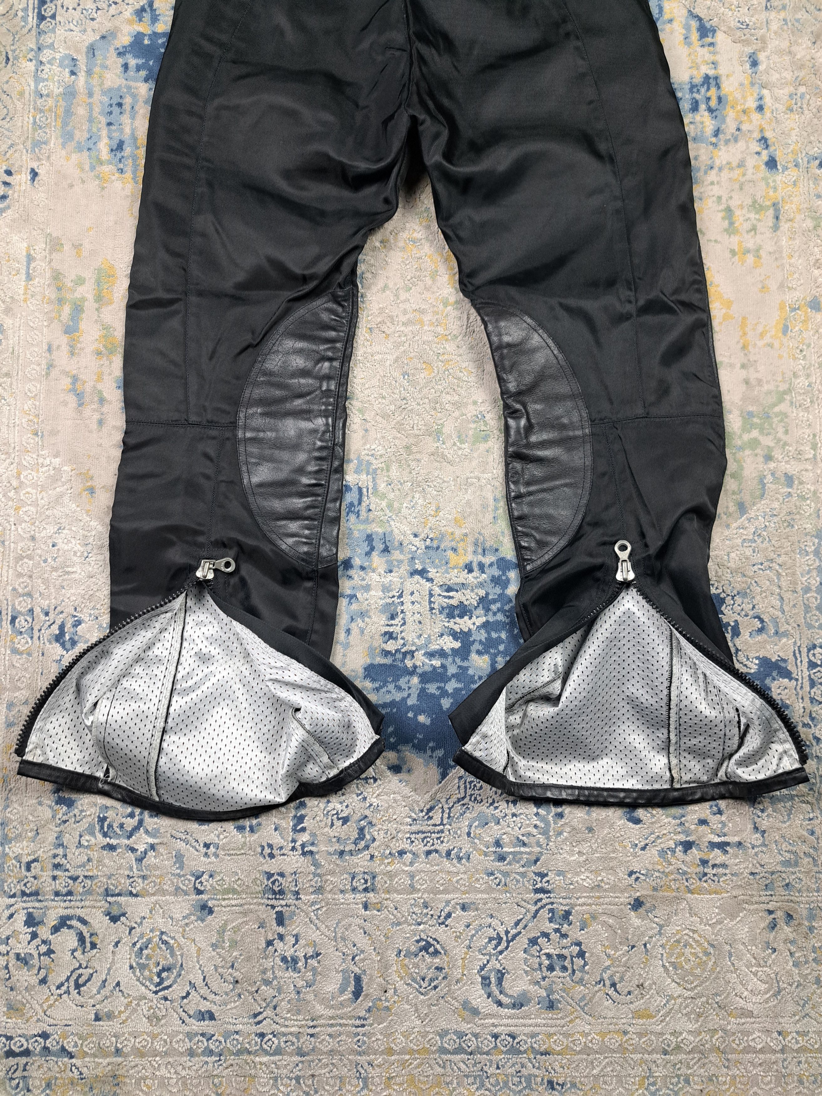 Diesel Very Rare Diesel XHG Leather Details Nylon Pants Avant Garde Size US 32 / EU 48 - 8 Thumbnail