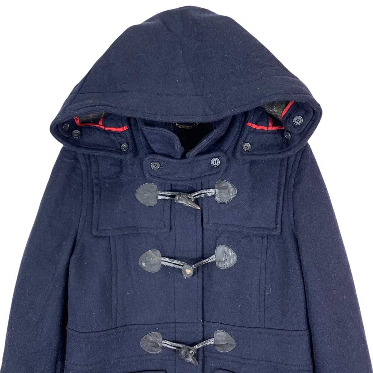 Barbour VINTAGE BARBOUR TOGGLE BUTTON DUFFLE COAT Size M / US 6-8 / IT 42-44 - 4 Thumbnail
