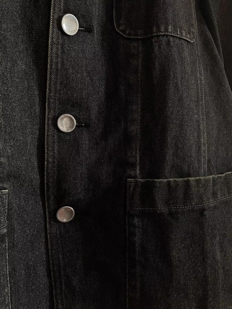 Issey Miyake Issey Miyake Washed grey denim jacket Size US M / EU 48-50 / 2 - 6 Thumbnail