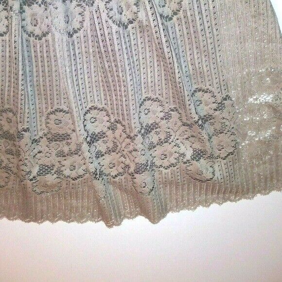 Free People FREE PEOPLE Rocco Lace overlay Dress Sz 0 Taupe sleeveless K Size XS / US 0-2 / IT 36-38 - 6 Thumbnail