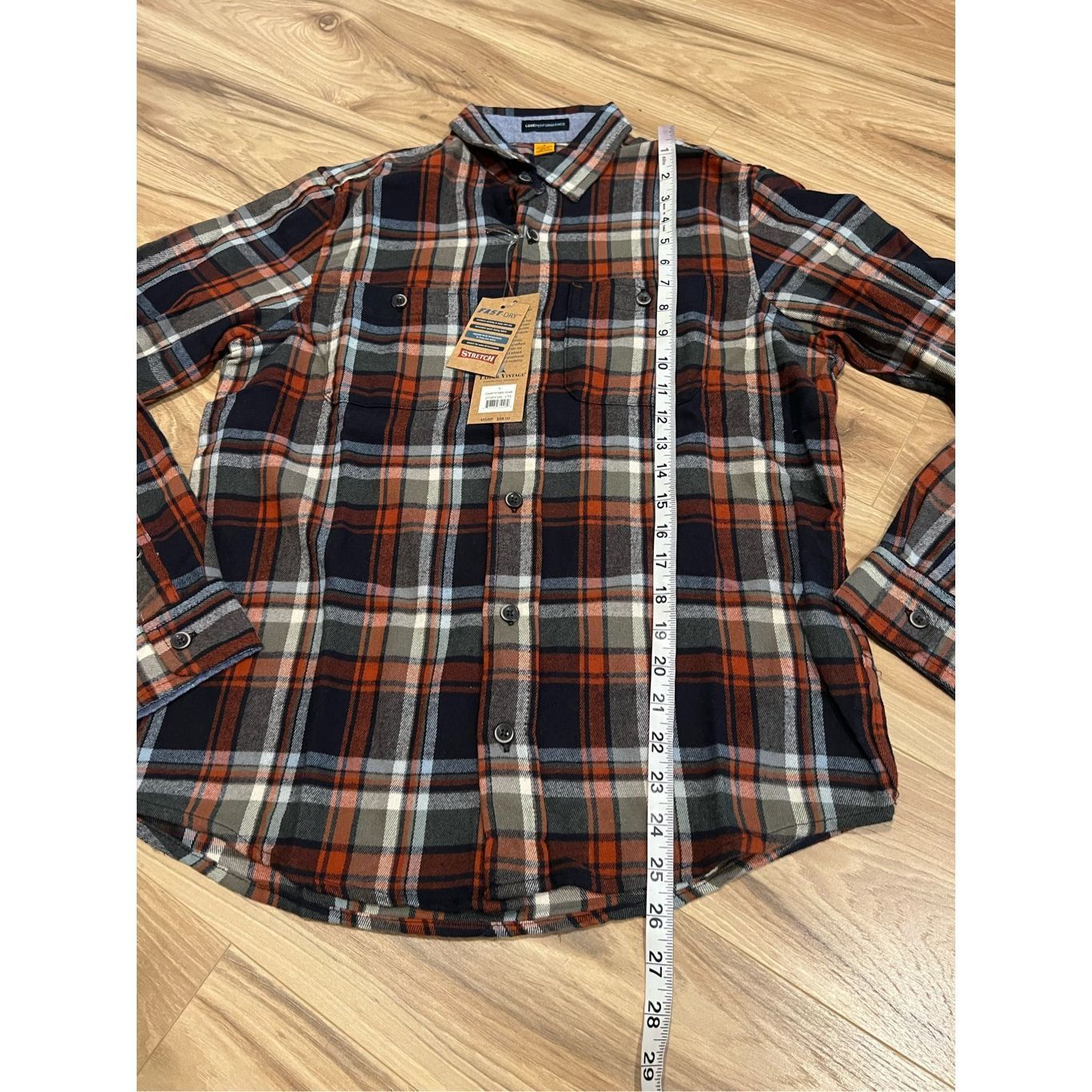 Other Tailor Vintage NWT countryside Plaid Long Sleeve Men’s Butto Size US S / EU 44-46 / 1 - 6 Thumbnail