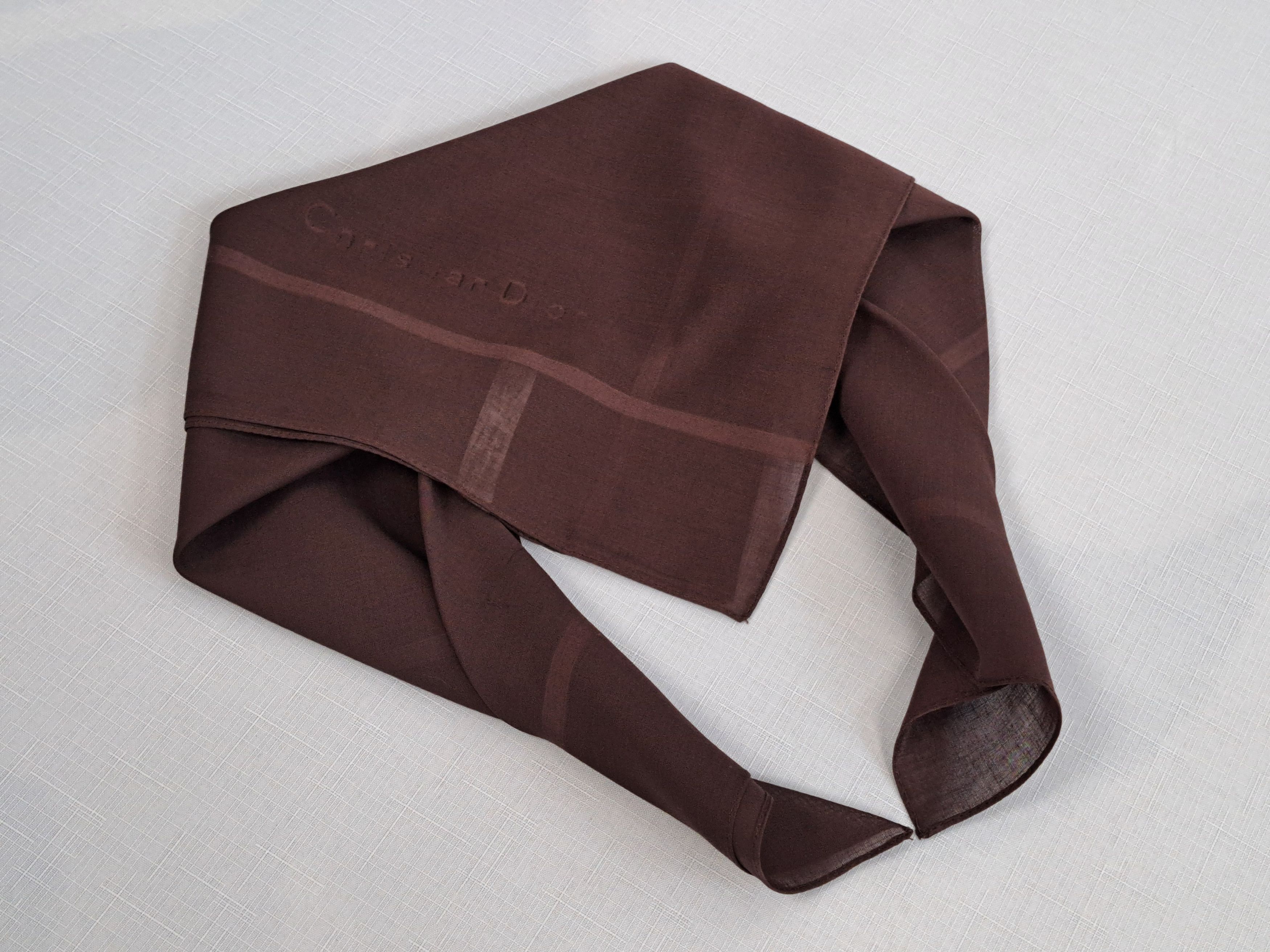 Dior Vintage Christian Dior bandana/handkerchief/scarf.. Size ONE SIZE - 2 Thumbnail